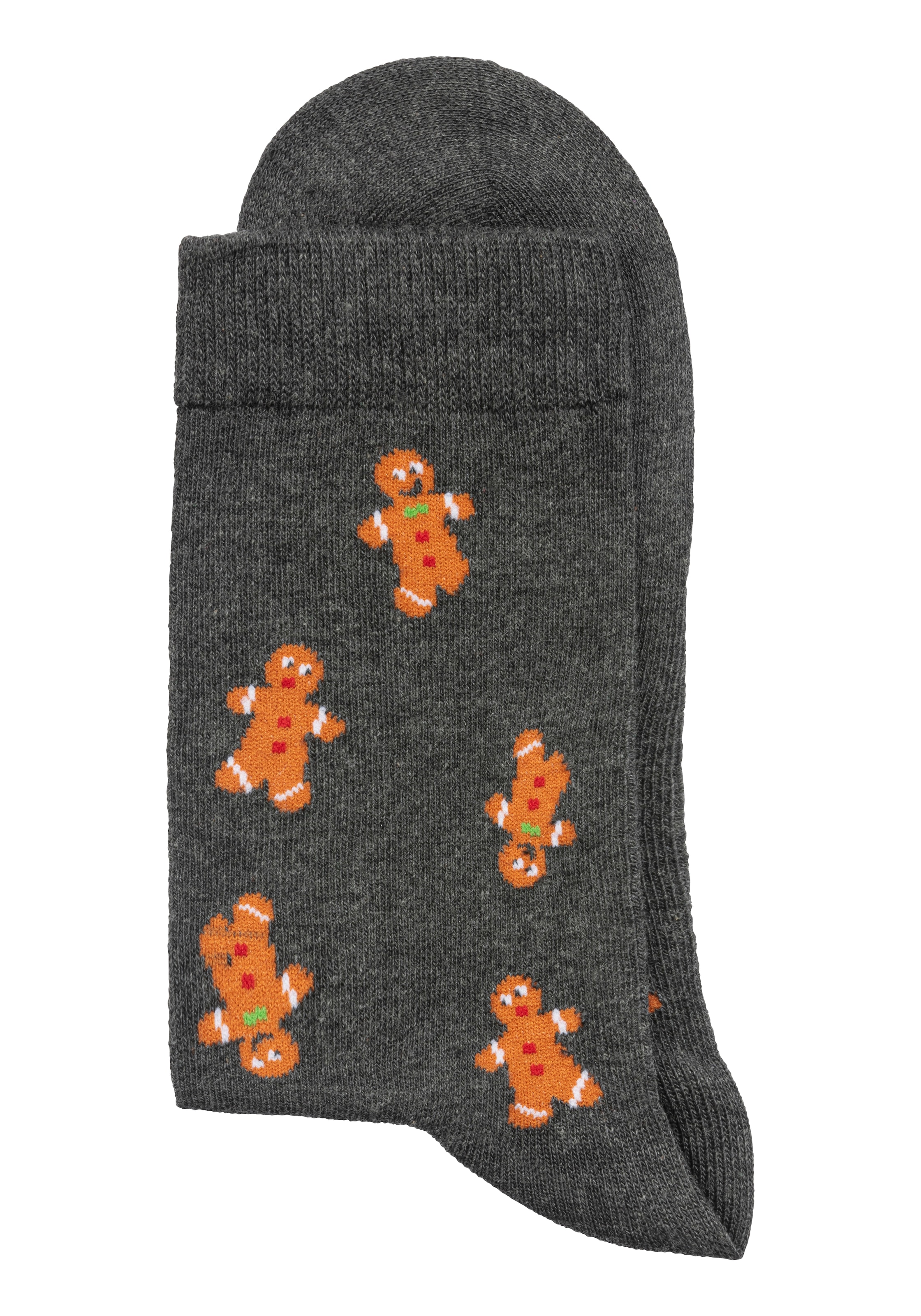 John Devin Socken, (Packung, 3 Paar), mit unterschiedlichen Weihnachtsmotiven