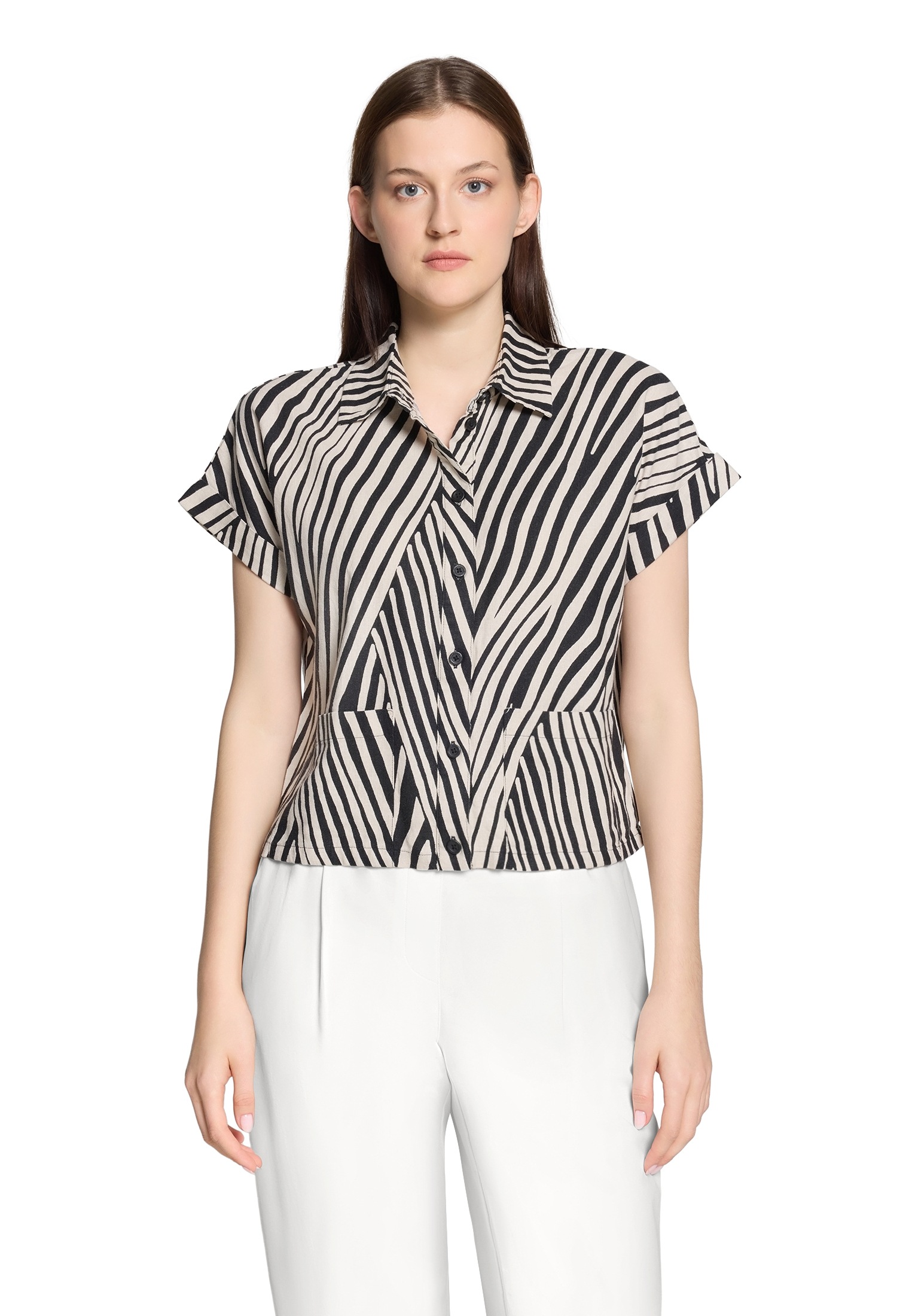 Betty Barclay Klassische Bluse »Leinenbluse mit Kragen«