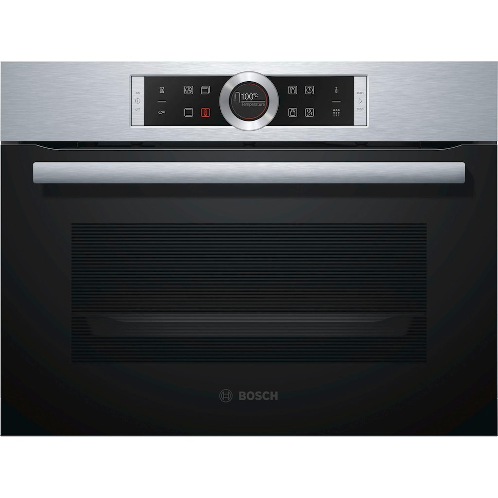 BOSCH Pyrolyse Backofen »CBG675BS3«, 8, CBG675BS3, mit Teleskopauszug nachrüstbar, Pyrolyse-Selbstreinigung