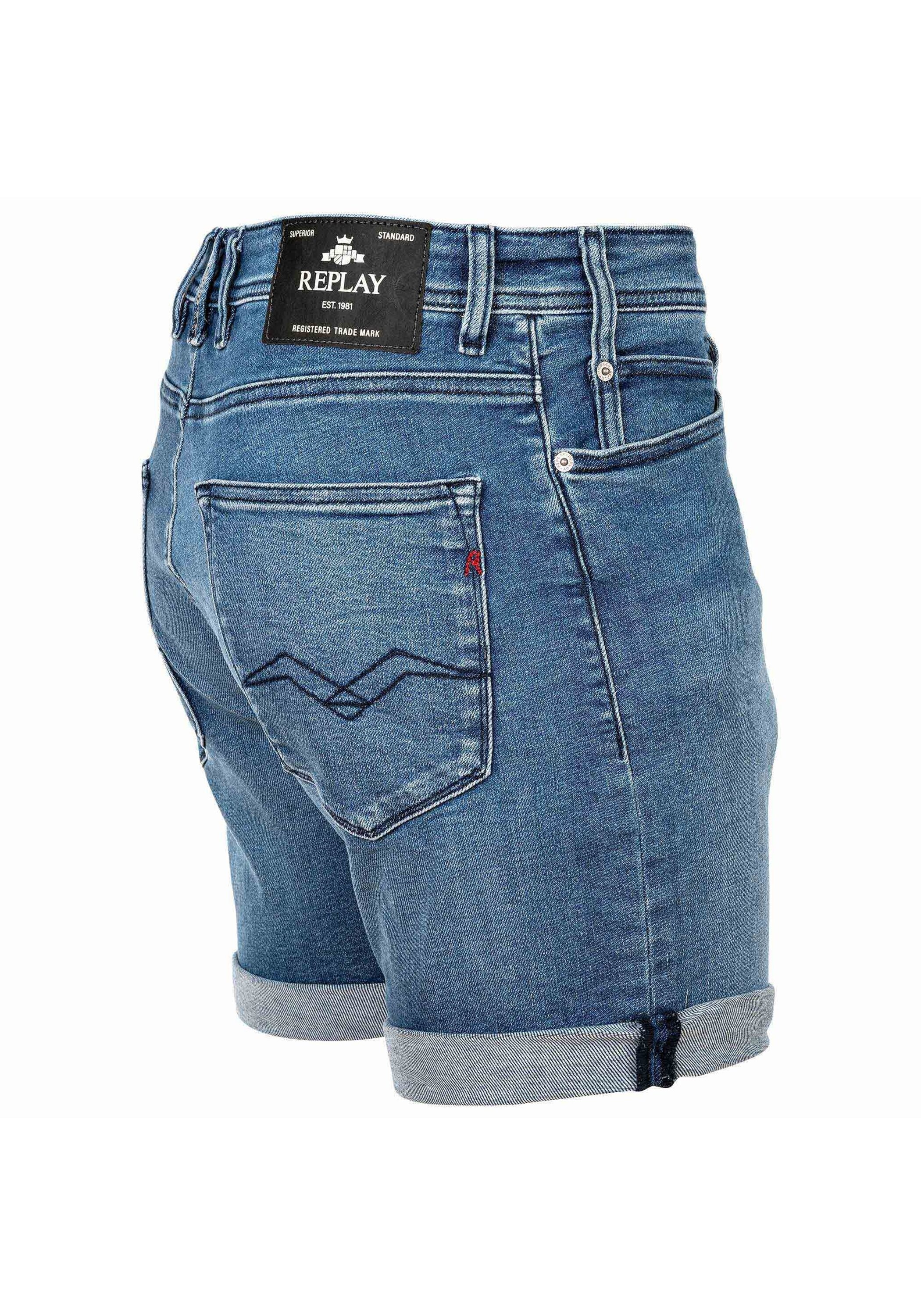 Replay Bermudas »Bermuda-Shorts POWER Stretch Denim 1er Pack«