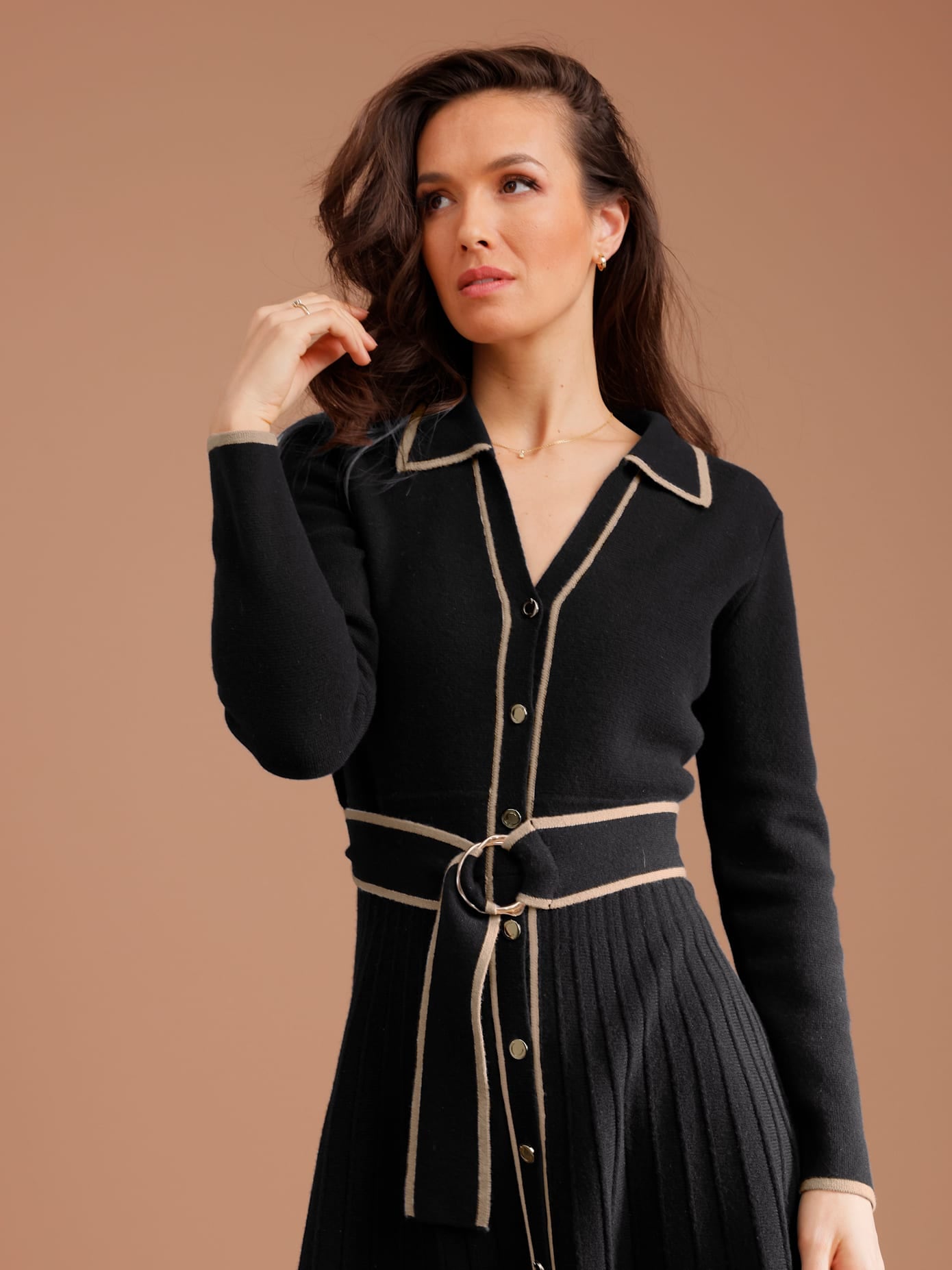 CREATION L PREMIUM Strickkleid »Woll-Strickkleid«