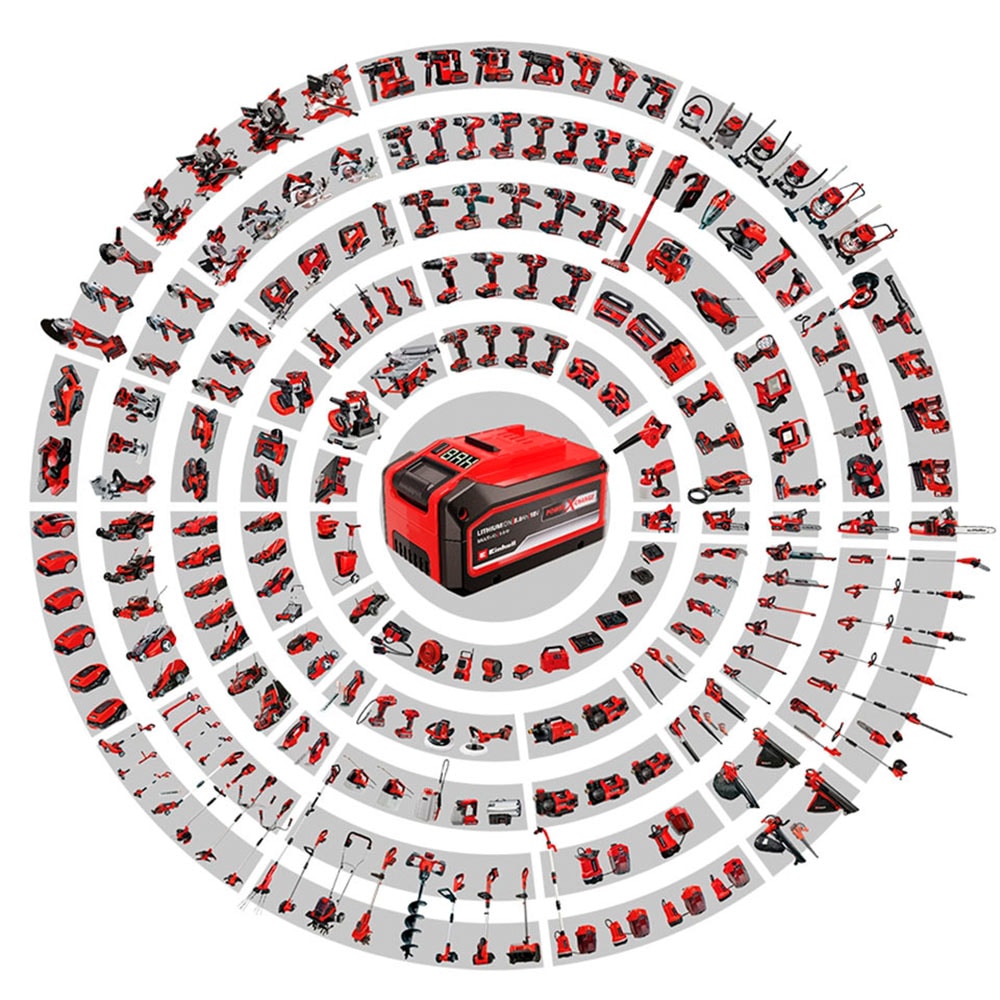 Einhell Akkurasenmäher »GE-CM 18/33 Li SET«, (Set), mit Akku 18V/4,0 Ah und Ladegerät