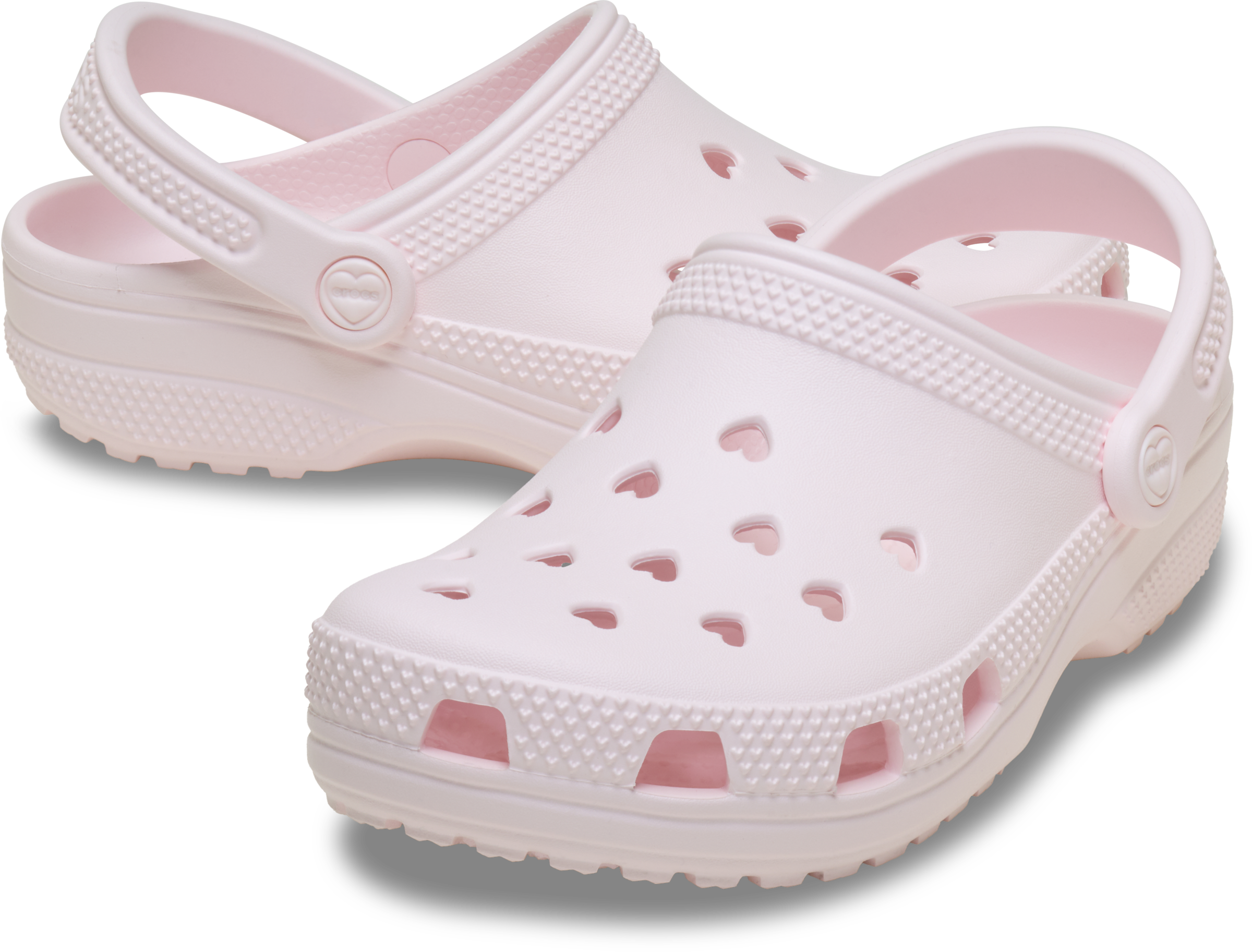 Crocs Clog »Classic Hearts Cut Out Clog«  Hausschuh, Schlupfschuh, Sommerschuh mit Cut-Outs