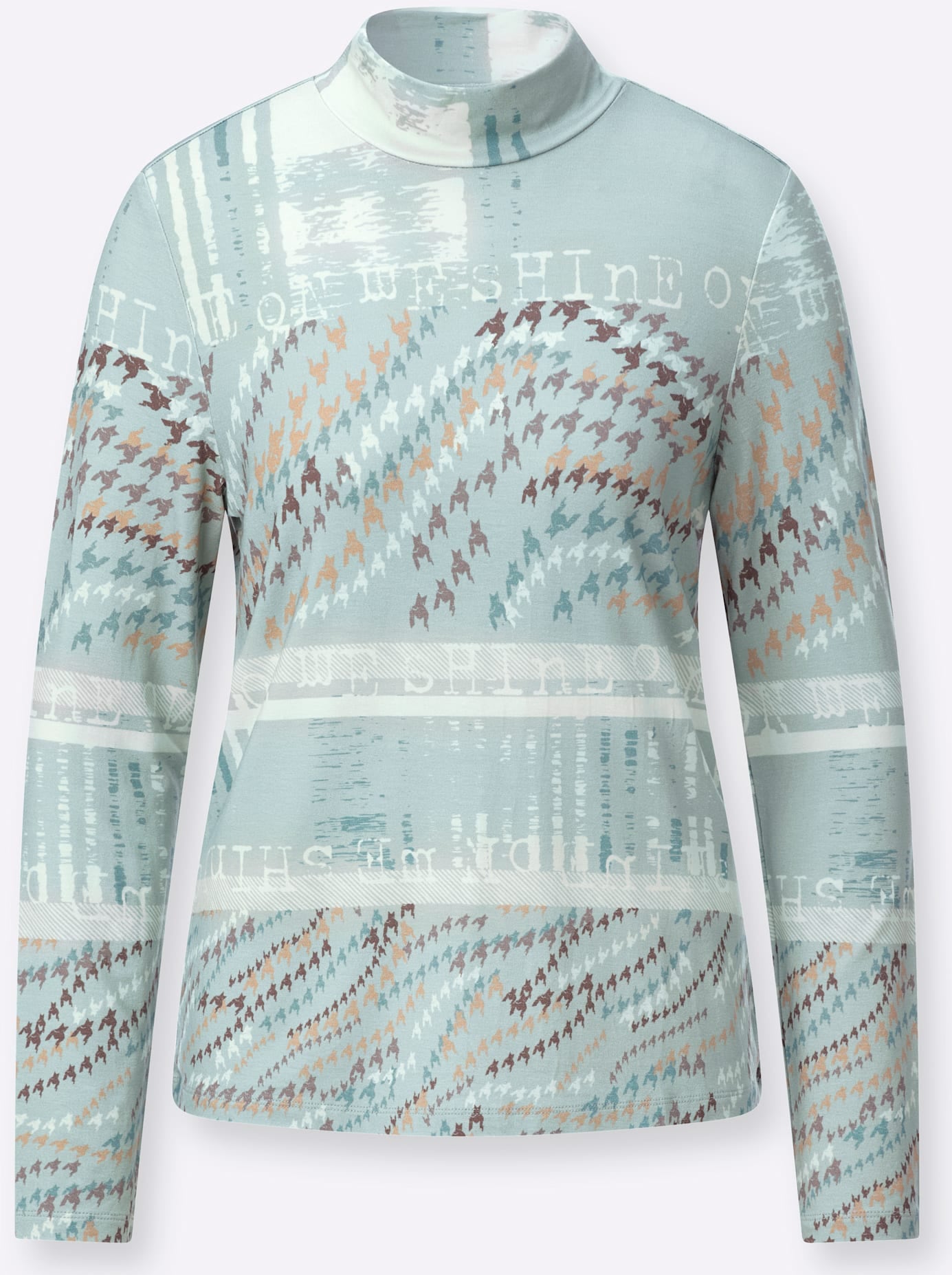 creation L Stehkragenshirt »Druck-Shirt« 1
