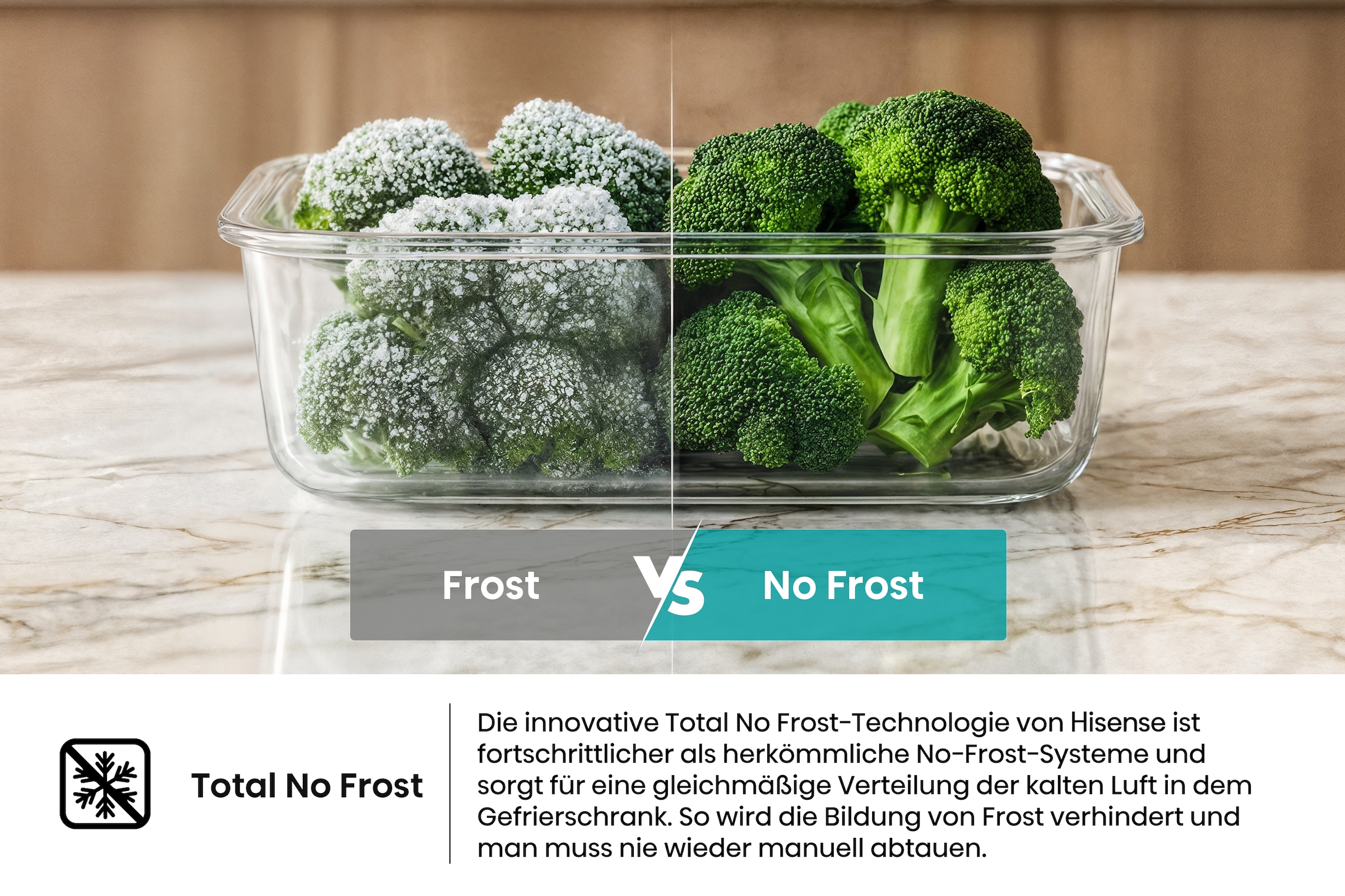 Hisense Side-by-Side »RS3P538NAFE« 178,6 cm hoch 91,1 cm breit einfacher Side by Side mit Premium-Ausstattung