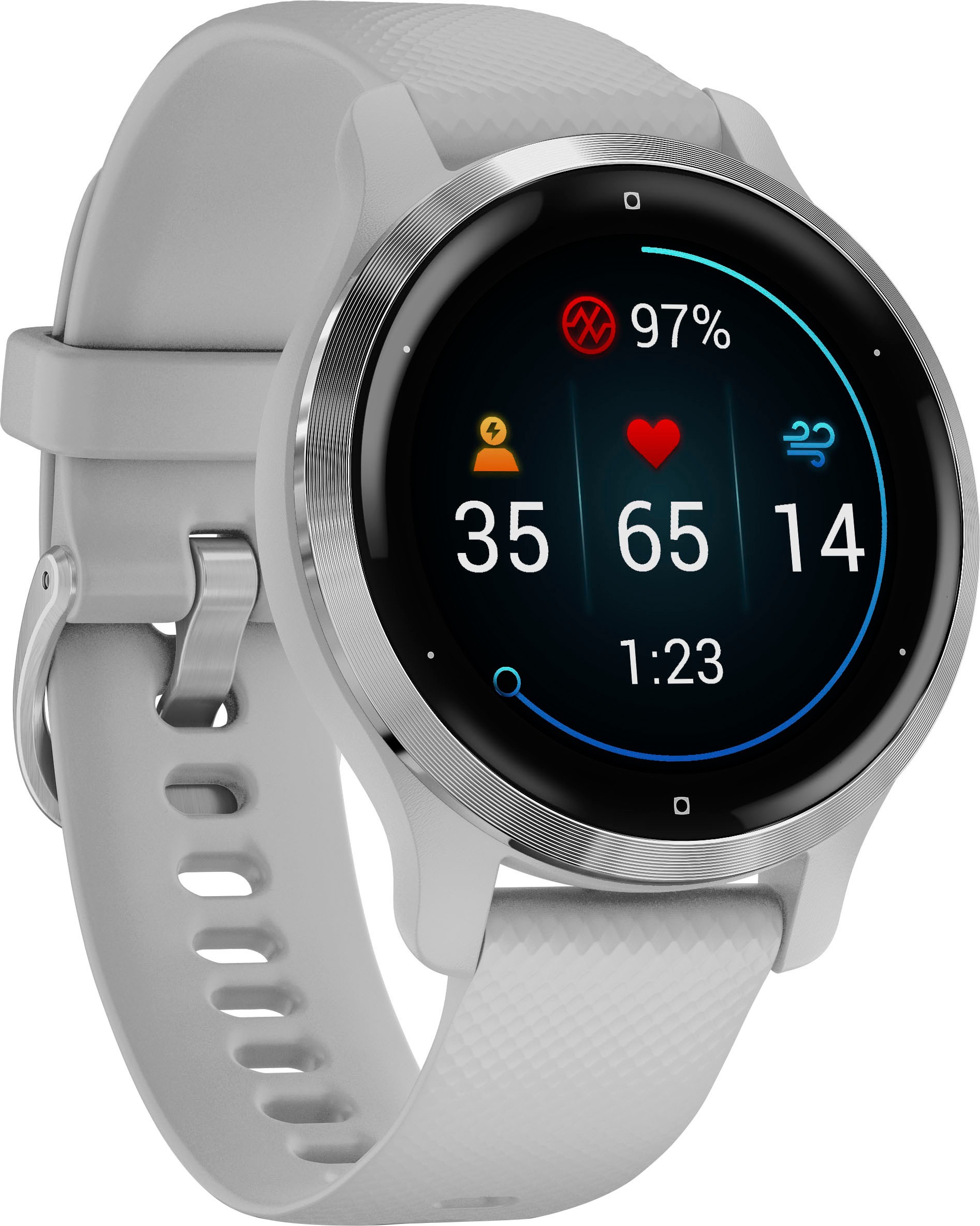 Garmin Smartwatch »Venu 2S«, (25 vorinstallierten Sport-Apps)