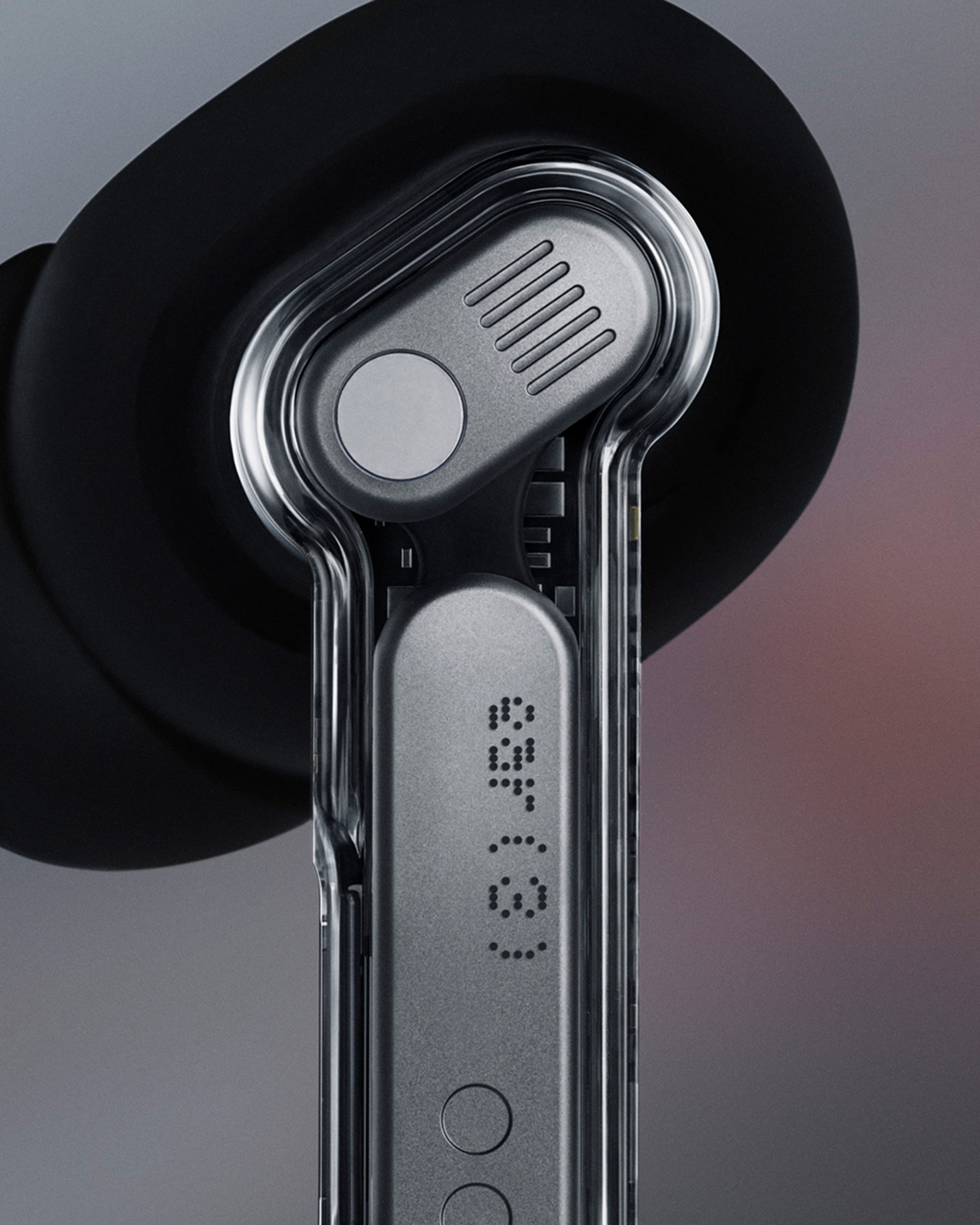 NOTHING wireless In-Ear-Kopfhörer »Ear (3)« Bluetooth Active Noise Cancelling (ANC) | Echo Noise Cancellation (ENC) | integrierte Steuerung für Anrufe und Musik