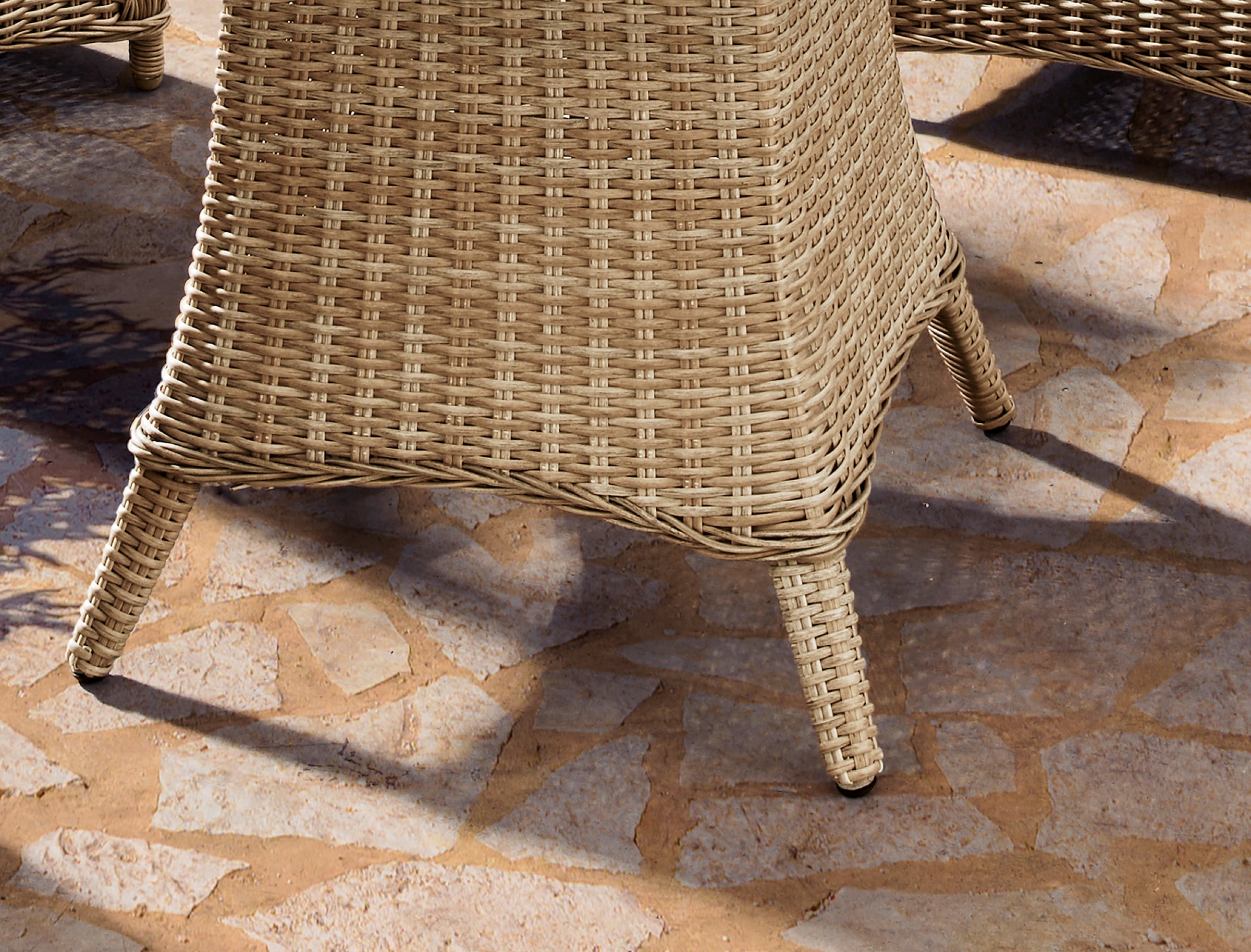 Destiny Garten-Essgruppe »MALAGA LUNA«, (13 tlg., 4x Sessel, 1x Tisch, inkl. Auflagen), Aluminium, Polyrattan