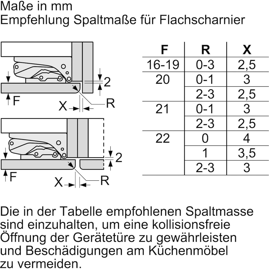 SIEMENS Einbaugefrierschrank »GI31NACE0«, iQ500, 102,1 cm hoch, 55,8 cm breit