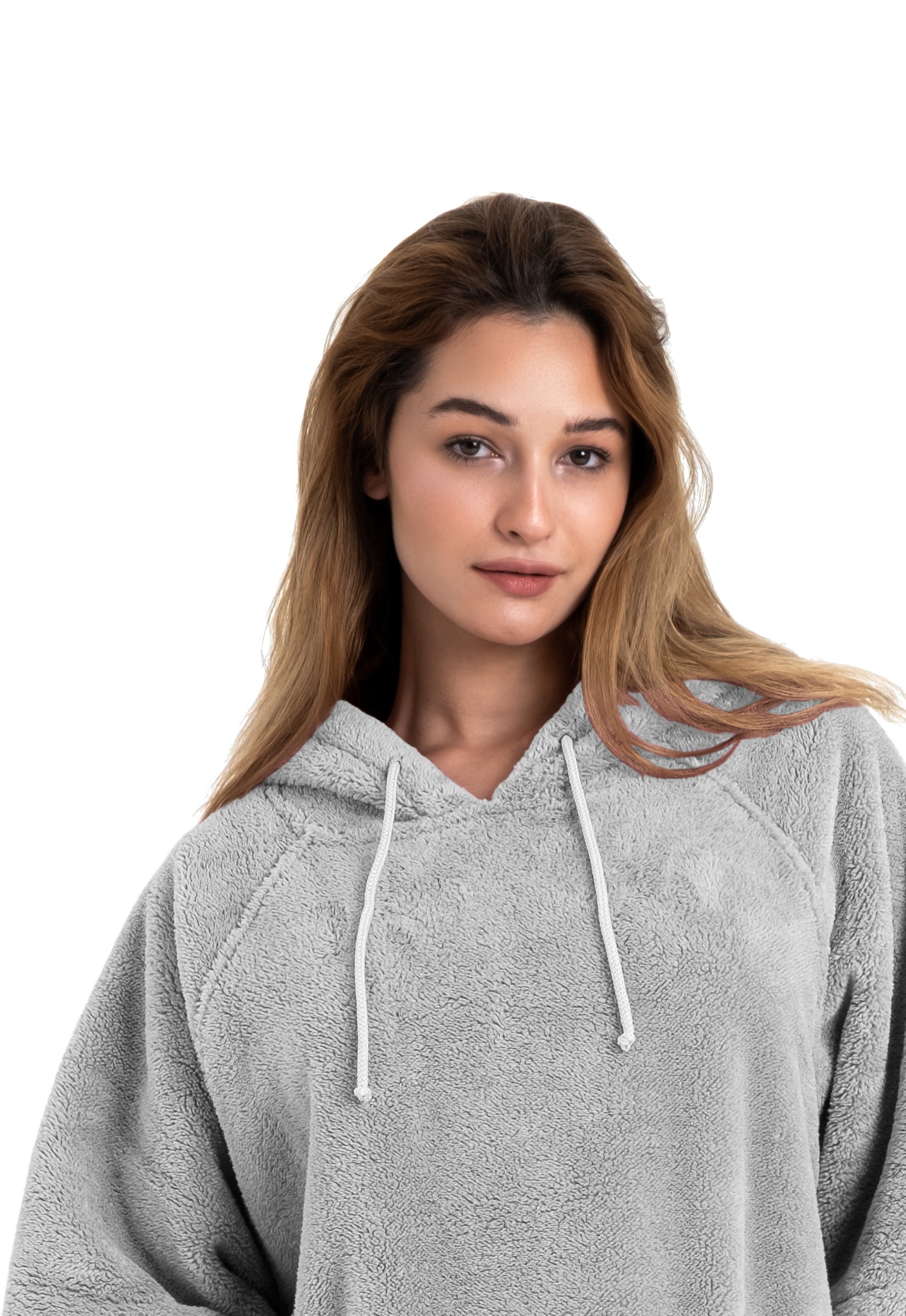 my home Badeponcho »Lillou, ideal für Sauna, Spa & im Urlaub«, (1 St.), weich und kuschelig, Fleece, Unisex, für Damen und Herren, Surfponcho