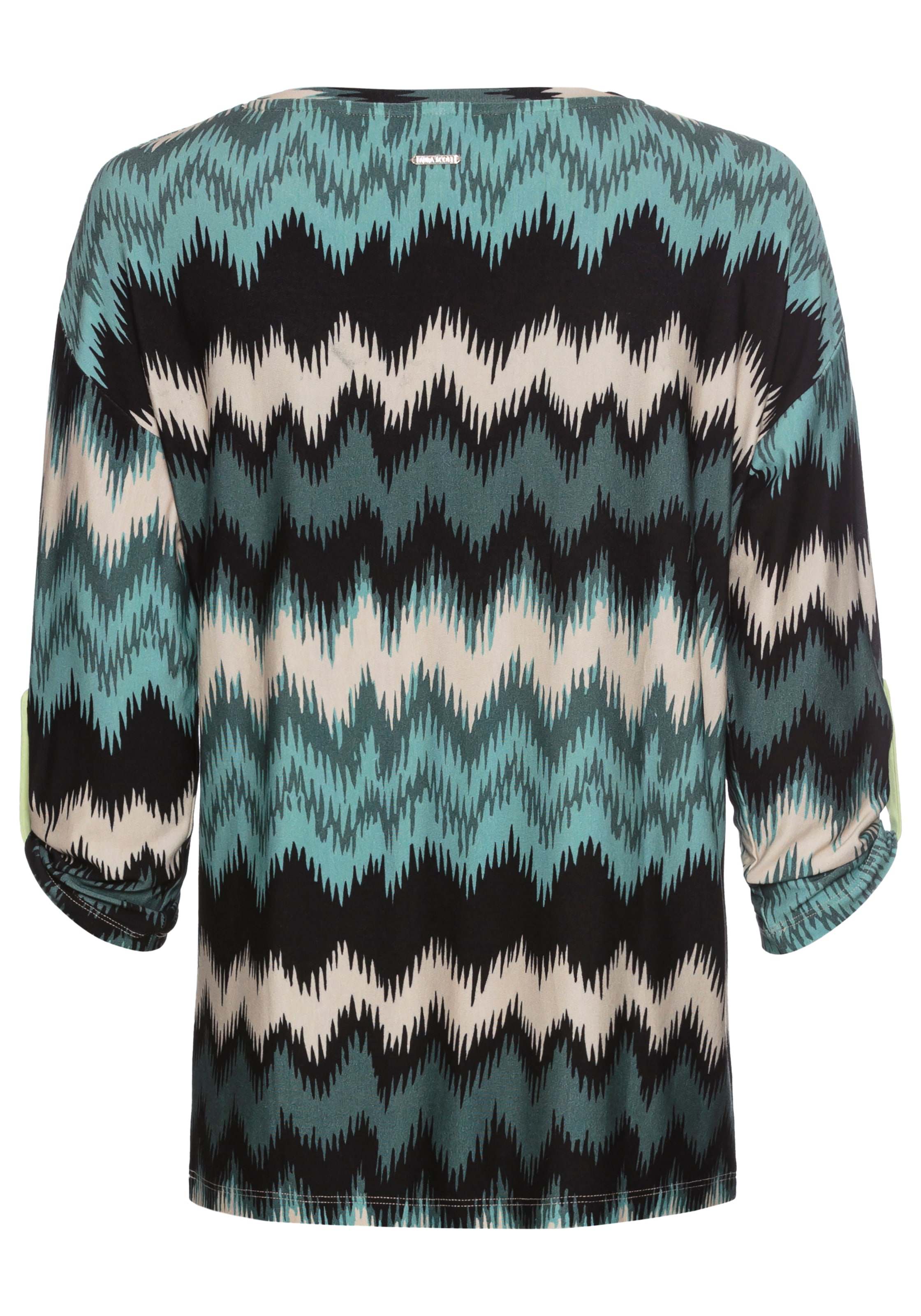 Laura Scott 3/4-Arm-Shirt, mit Allover-Print