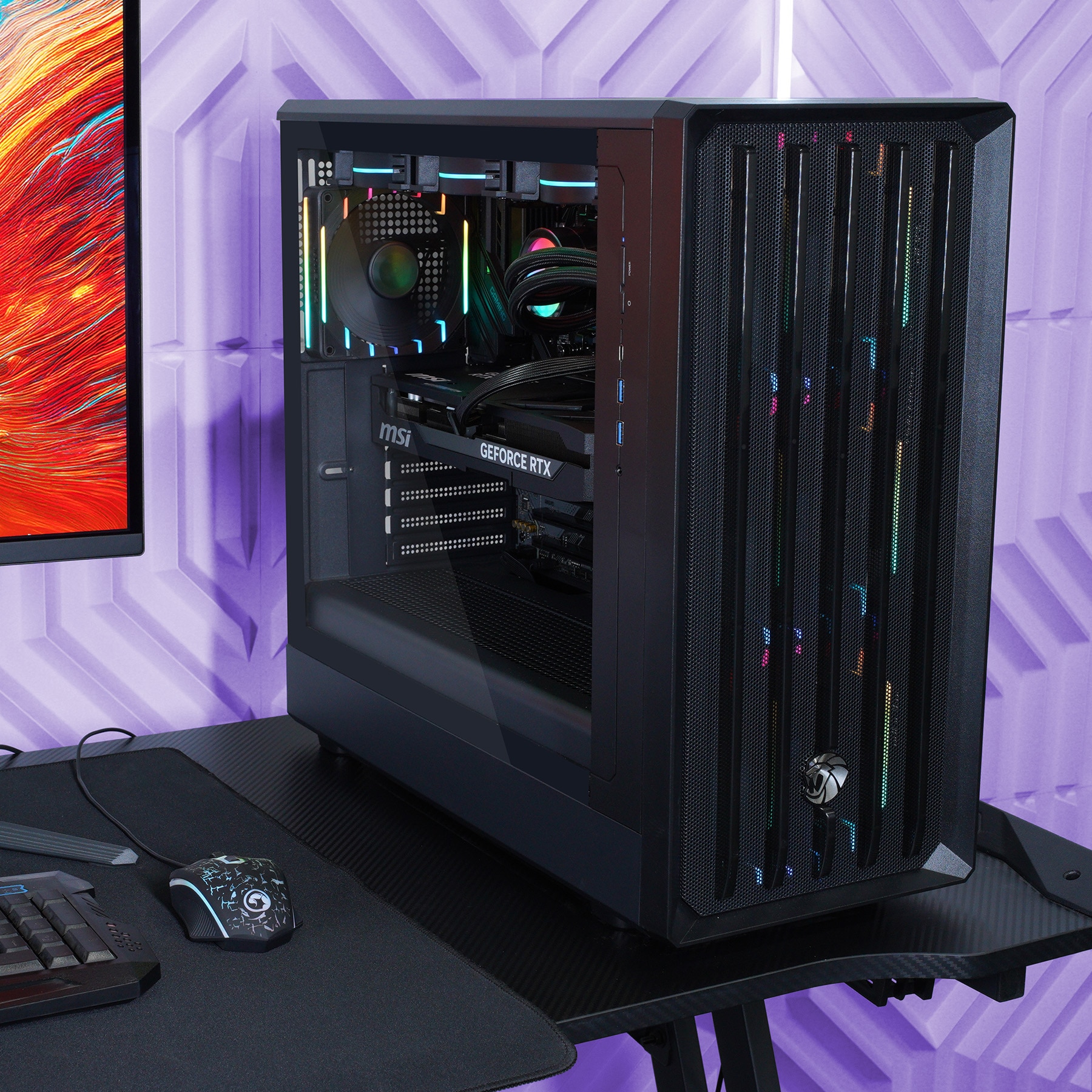 GAMEMAX Gaming-PC »CLAW BK 8097 AMD Ryzen 5 9600X 32GB DDR5 1TB SSD RTX 5060« DDR5 RAM, Windows 11, Wasserkühlung