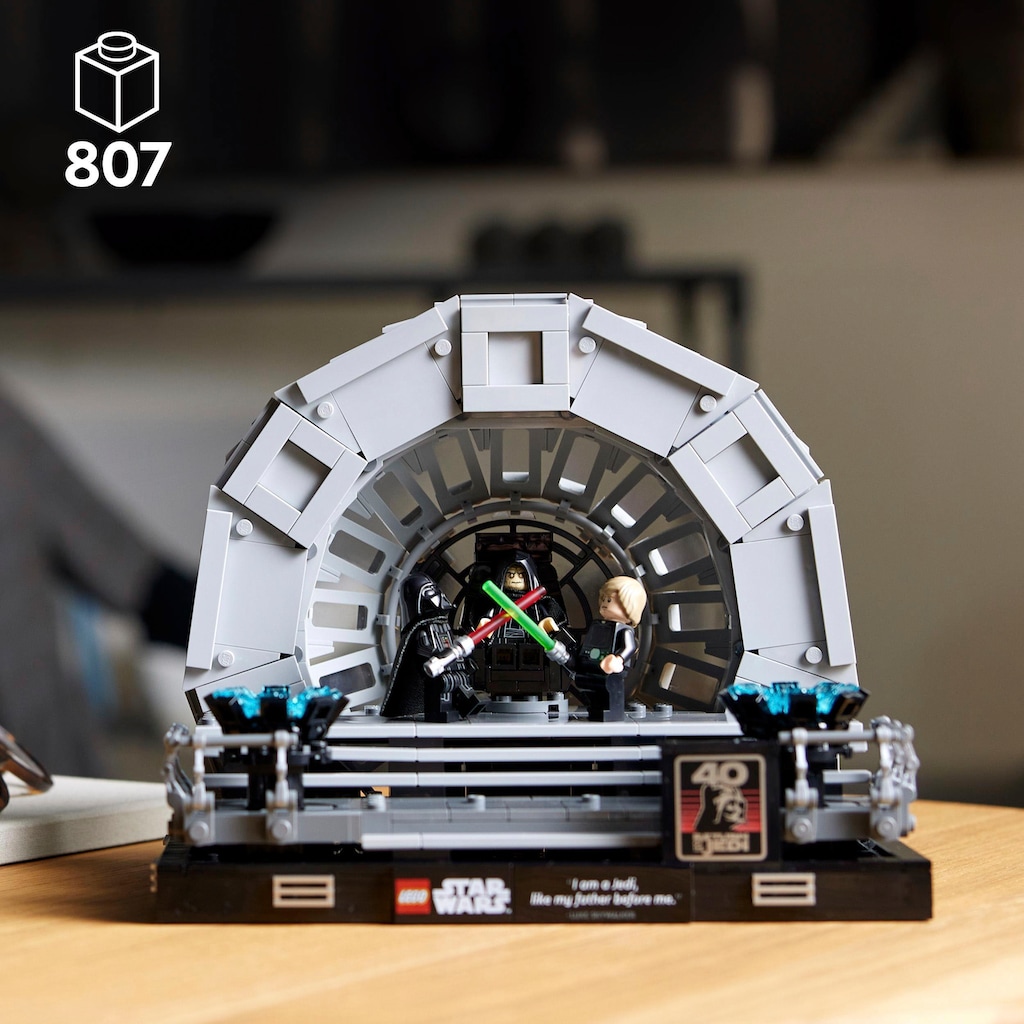 LEGO® Konstruktionsspielsteine »Thronsaal des Imperators – Diorama (75352), LEGO® Star Wars™«, (807 St.)