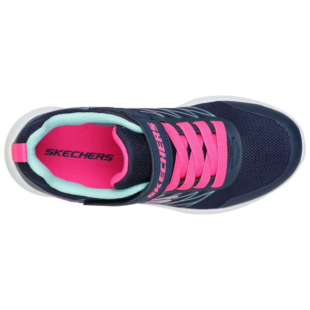 Skechers Kids Sneaker »MICROSPEC BOLD DELIGHT«, mit bunten Kontrast-Details