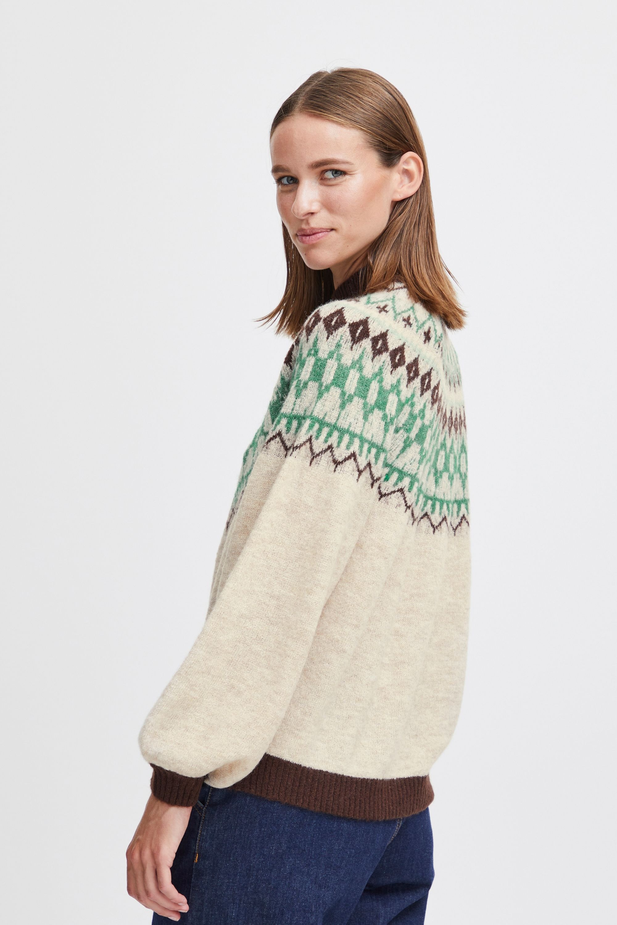 b.young Strickfleece-Pullover »Strickpullover BYMaritne«