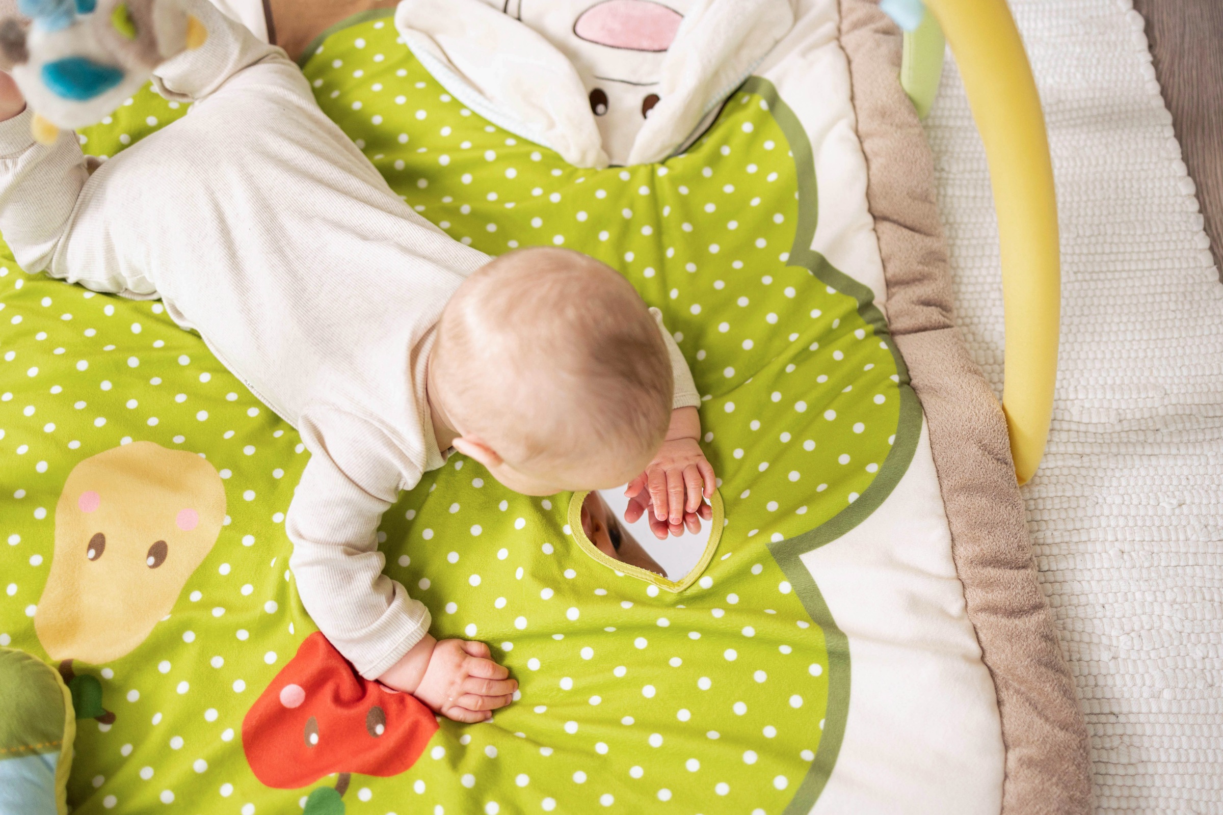Nici Baby Gym »My First NICI Kollektion, 3-D Activity-Decke«, mit Spielkissen Hase und Eule