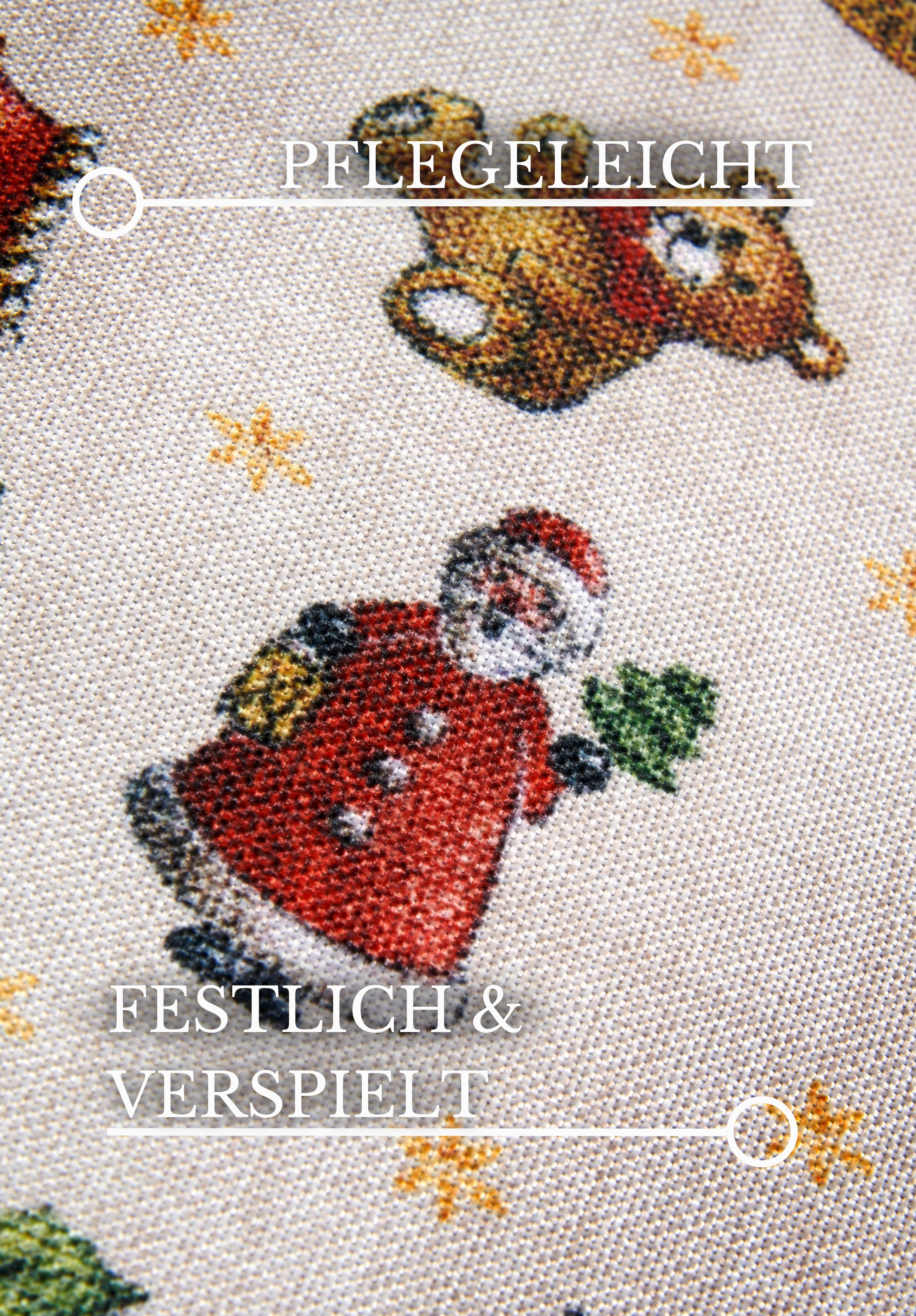 Villeroy & Boch Teppich »Nostalgic Toy's Delight«, rechteckig, 3 mm Höhe, Läufer, Weihnachten, Wohnzimmer, Flur, Geschenk, Toys Delight, Deko