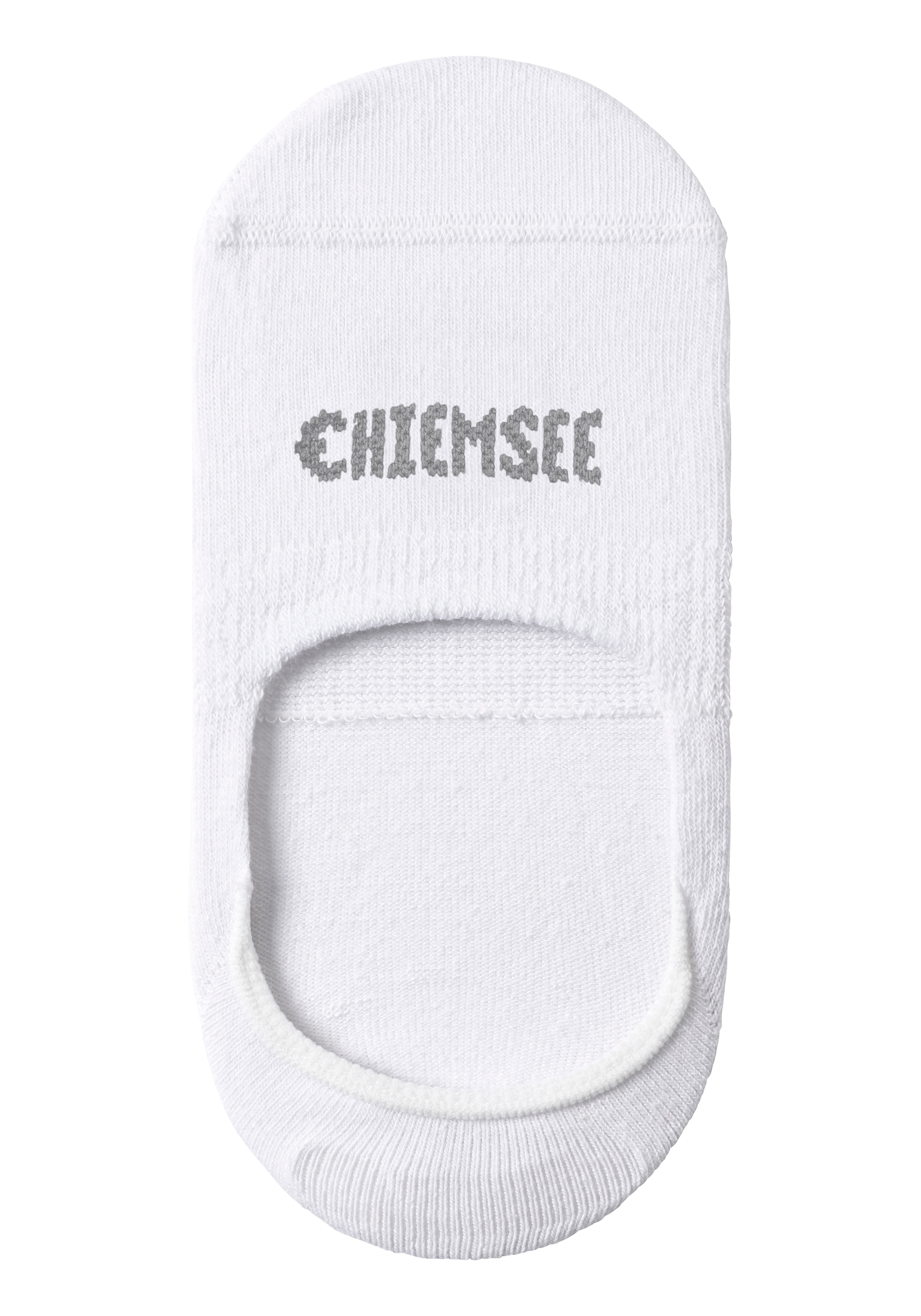 Chiemsee Füßlinge, (Packung, 6 Paar), mit eingestricktem Markennamen