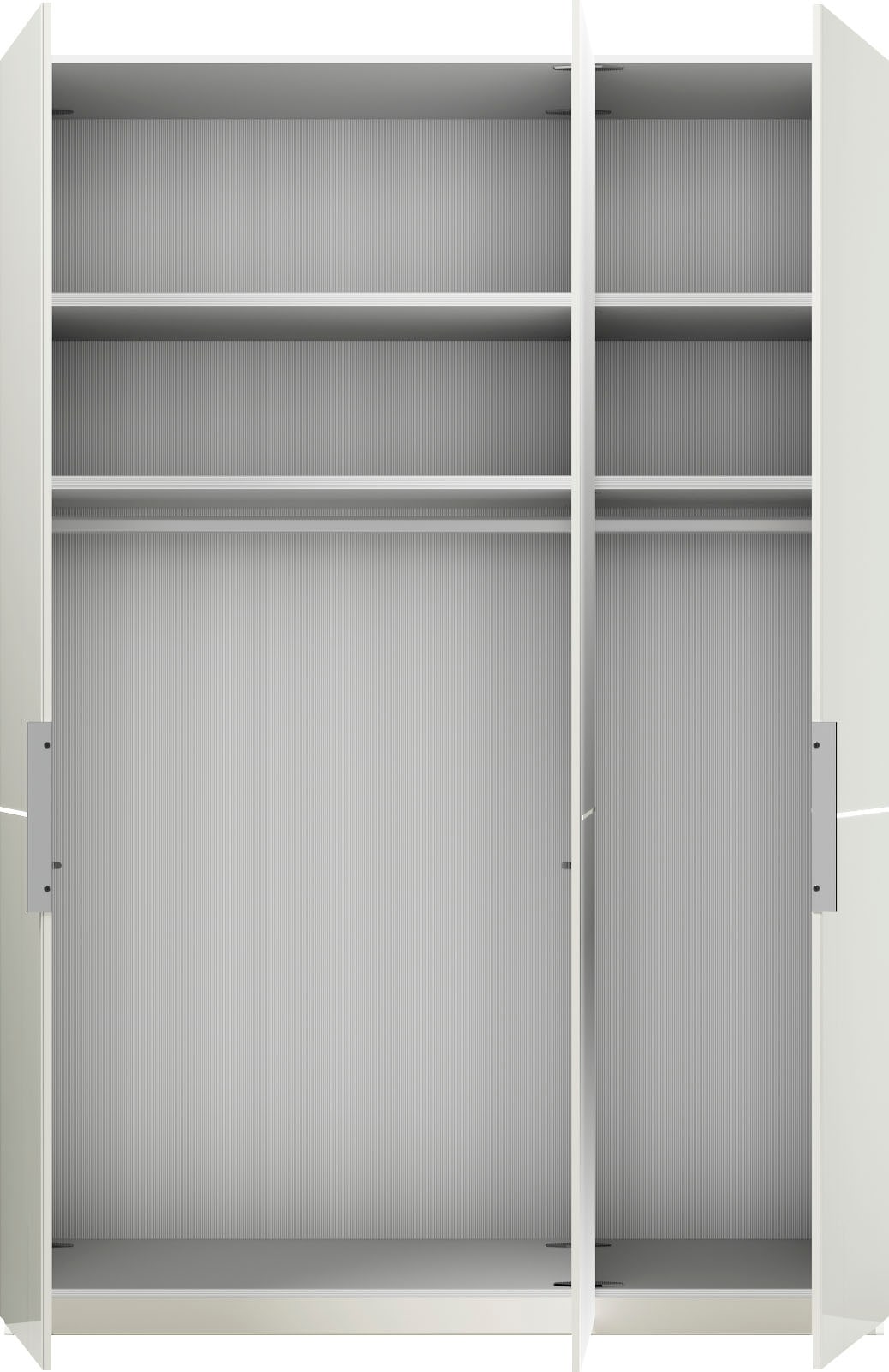 Musterring Drehtürenschrank »Imola W«, inkl. Einlegeböden und Kleiderstangen, mit Glas- und Spiegeltüren