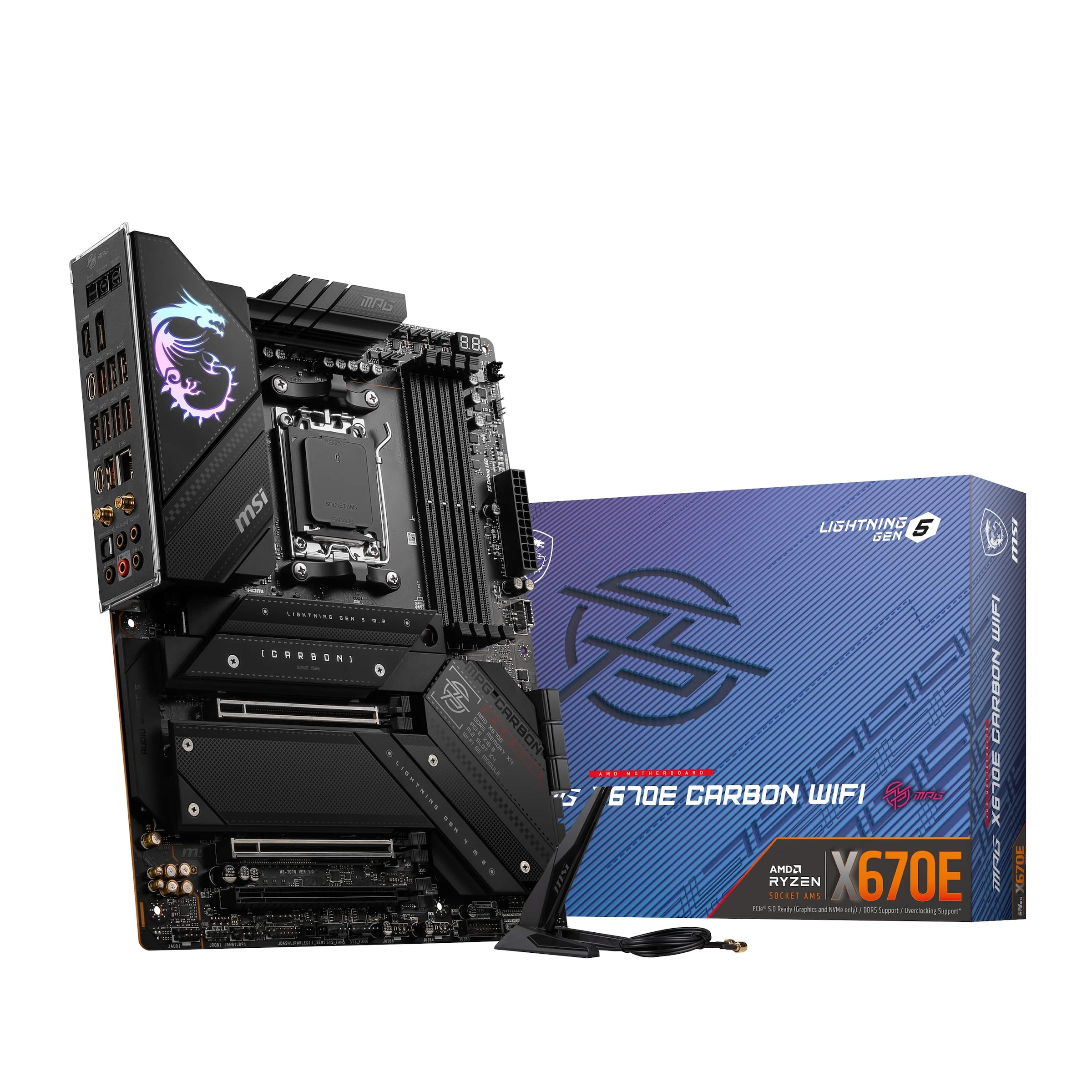 MSI Mainboard »MPG X670E CARBON WIFI«