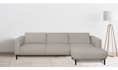 Jockenhöfer Gruppe Ecksofa »Jesolo«, Wellenfederung für einen angenehmen  Sitzkomfort, elegant leichte Optik kaufen im OTTO Online Shop
