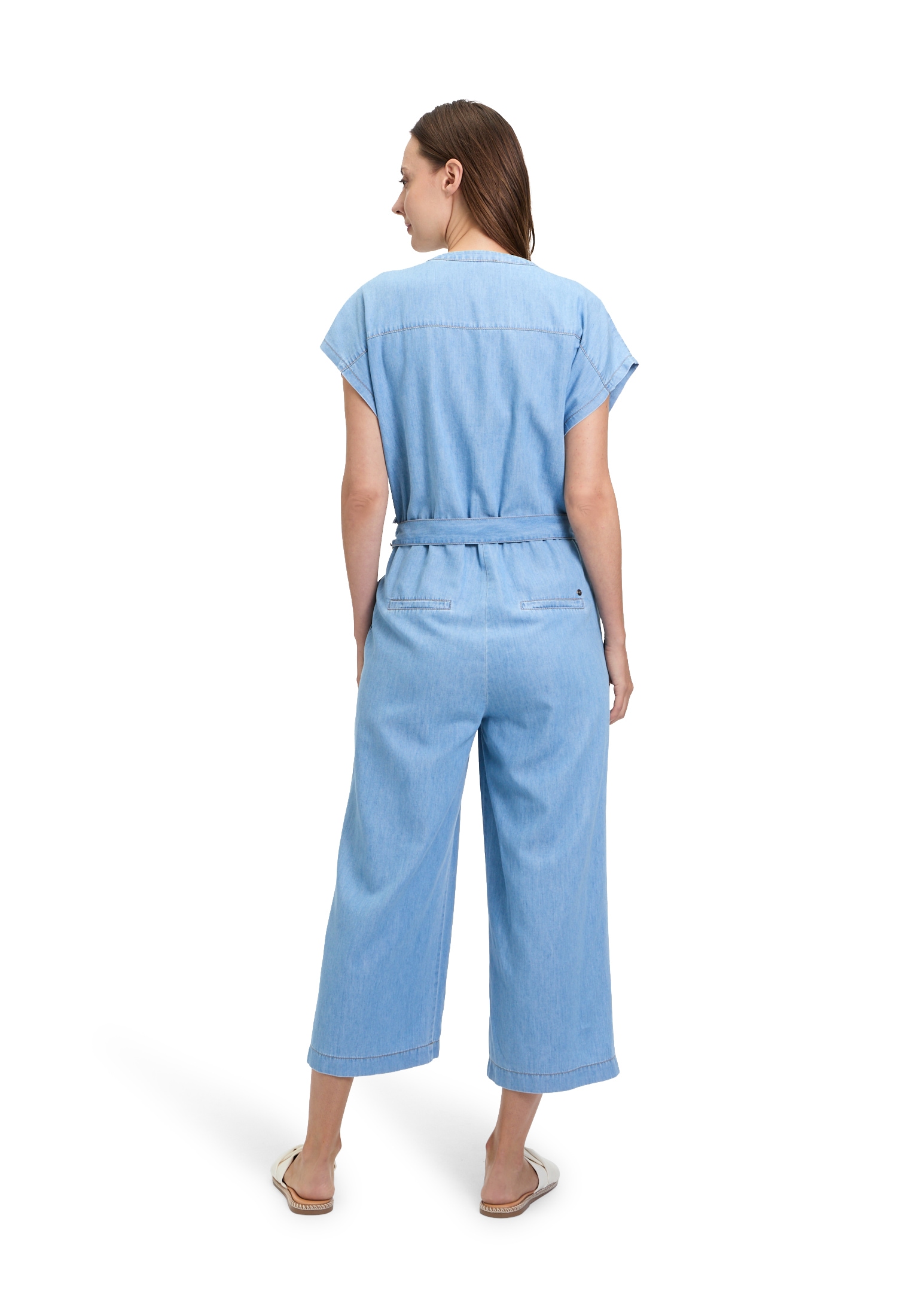 Betty&Co Jumpsuit »Jumpsuit mit aufgesetzten Taschen«