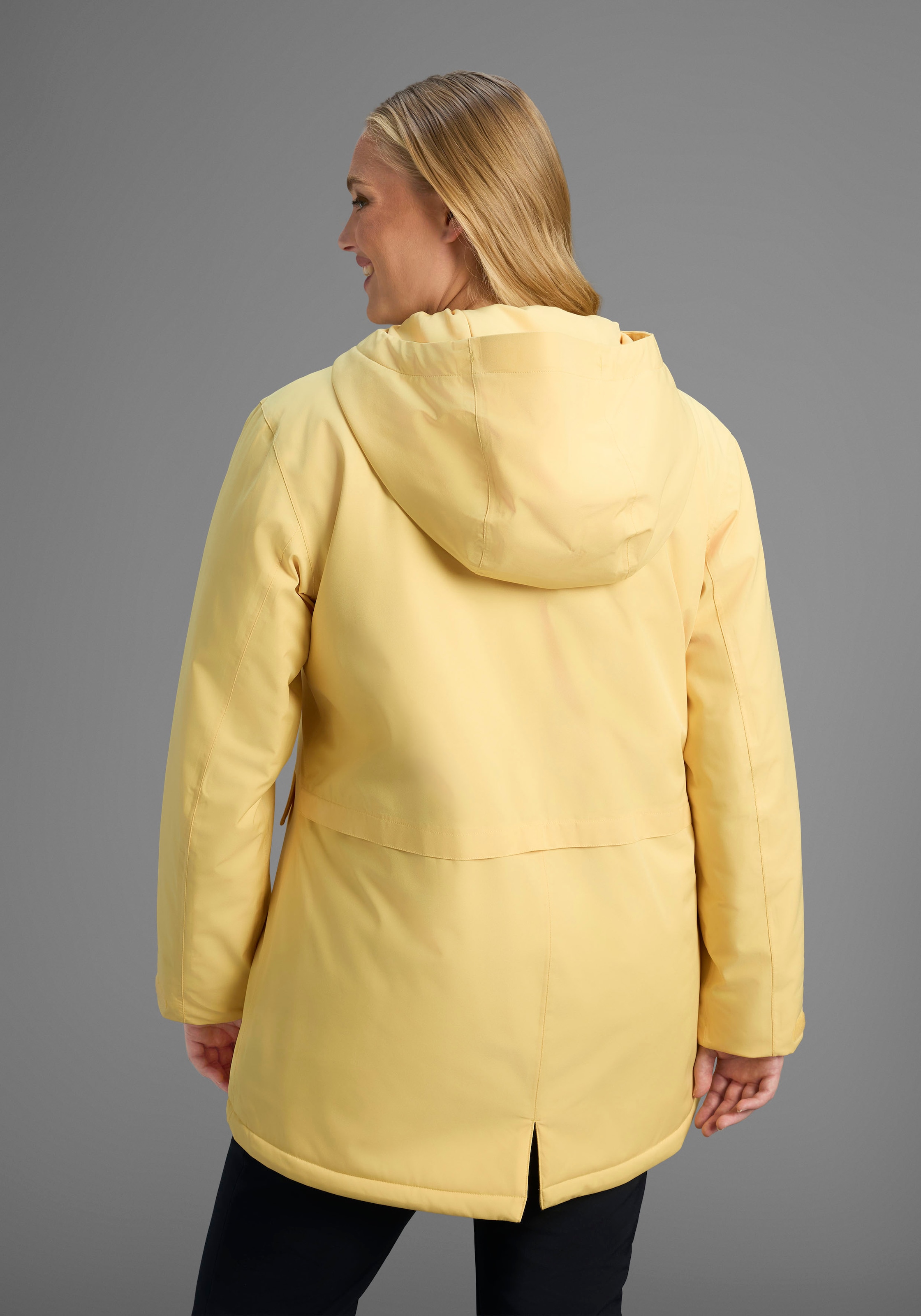 Maier Sports Allwetterjacke »DA-JACKE MTEX EL. LISBON« mit Kapuze mit mTEX-10.000-Membran, wasserdicht, winddicht, atmungsaktiv