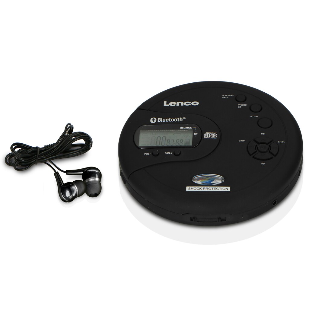 Lenco CD-Radiorecorder, (Bluetooth)
