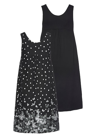 Boysen's Jerseykleid, mit Schmetterlingsdruck, 2 Stück NEUE KOLLEKTION kaufen
