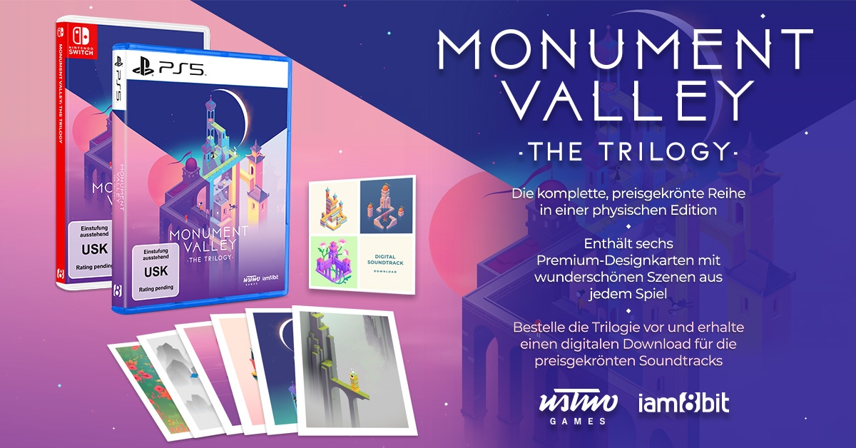 iam8bit Spielesoftware »Monument Valley: The Trilogy« Nintendo Switch