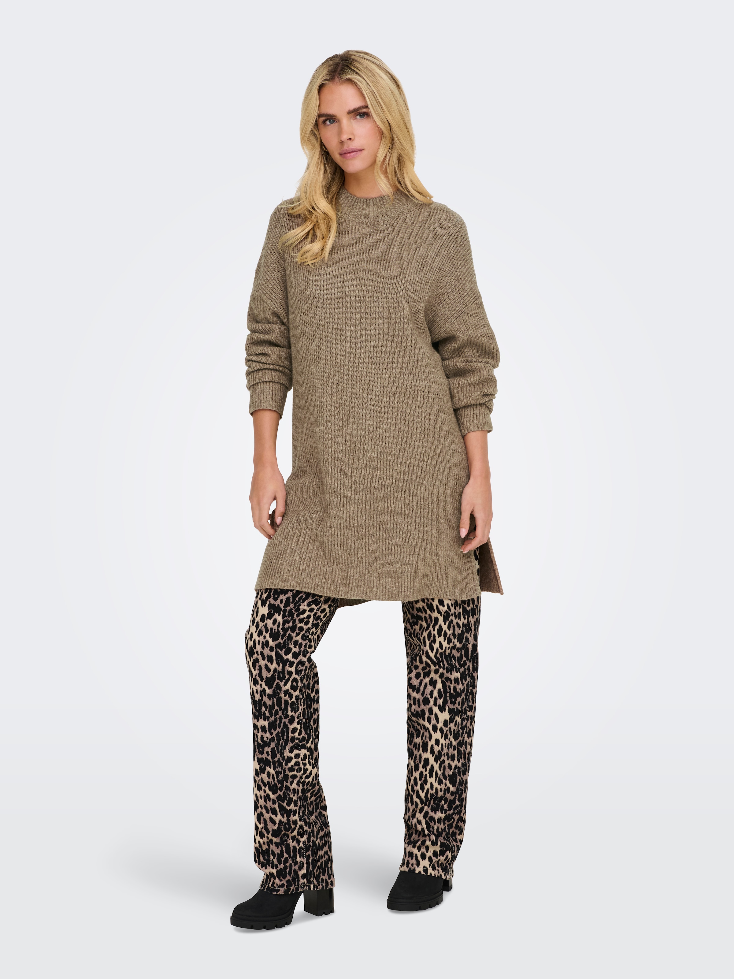 ONLY Longpullover »ONLKATIA LS LOOSE RIB HIGHNECK CC KNT«
