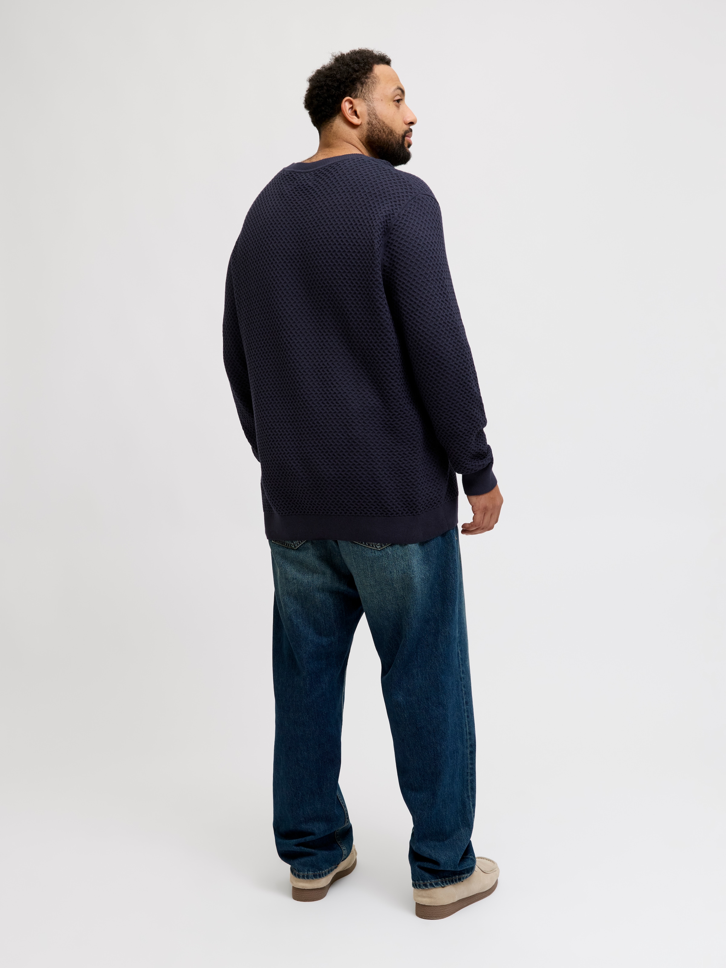 Jack & Jones PlusSize Strickpullover »JPRBLUBARKLEY KNIT CREW NECK PLS«