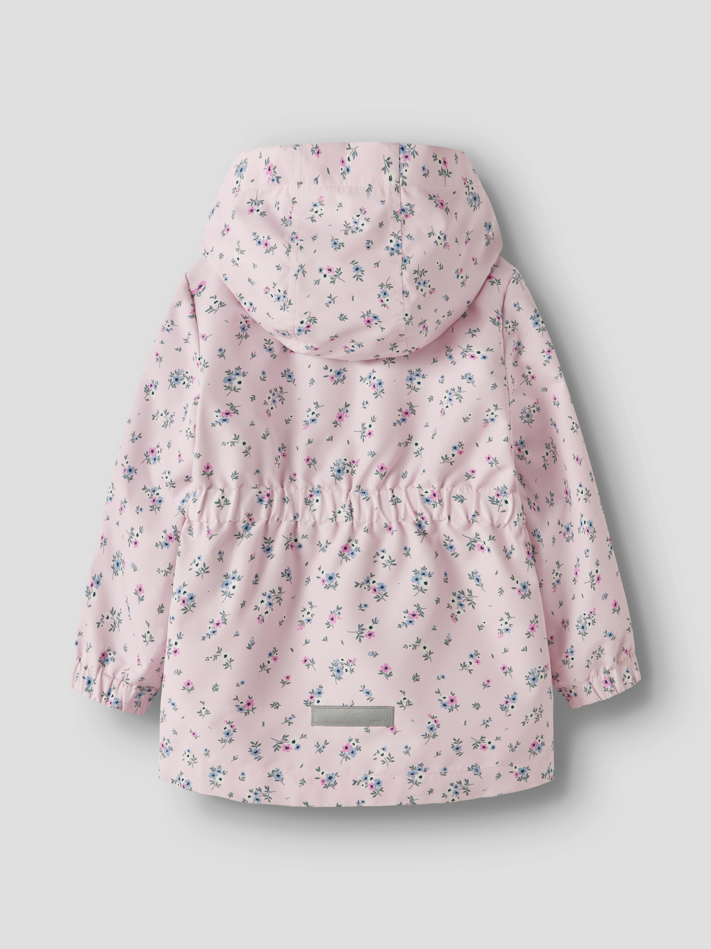 Name It Outdoorjacke »NMFMAXI JACKET LI AOP NOOS« mit Kapuze