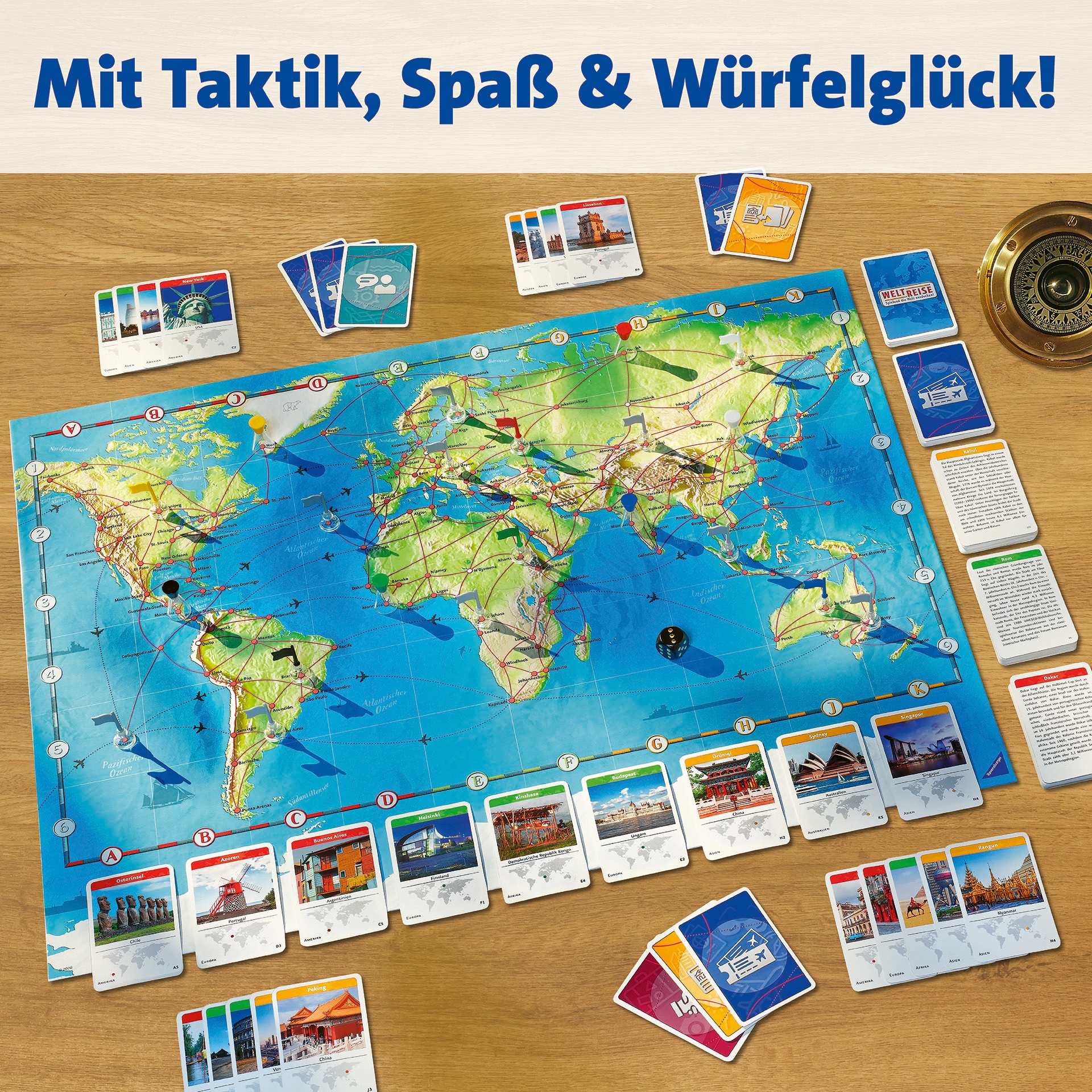 Ravensburger Spiel »Weltreise« Made in Europe