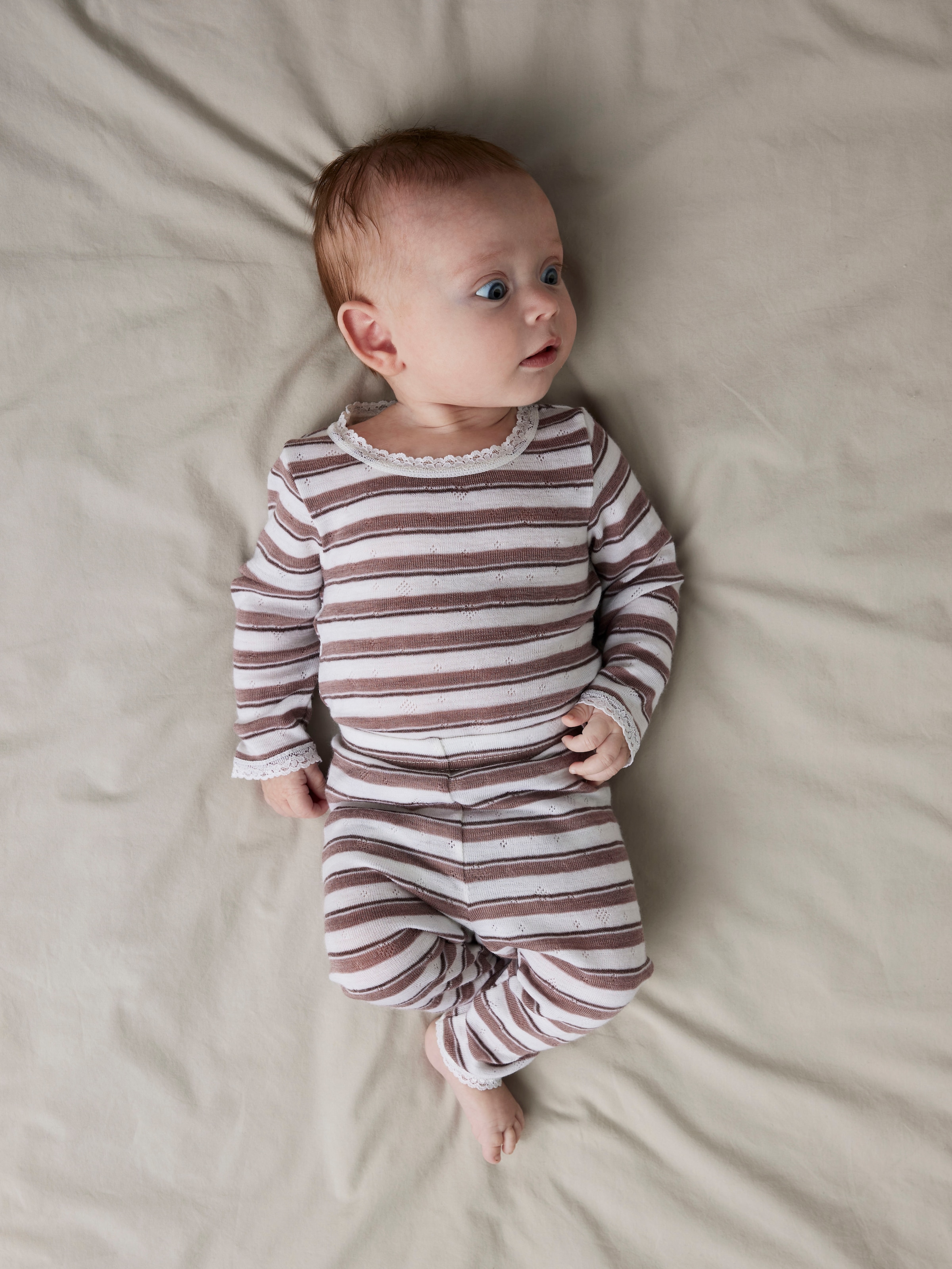 Name It Langarmbody »NBFWANG WOOL NEEDLE LS BODY NOOS«, aus reiner Merinowolle
