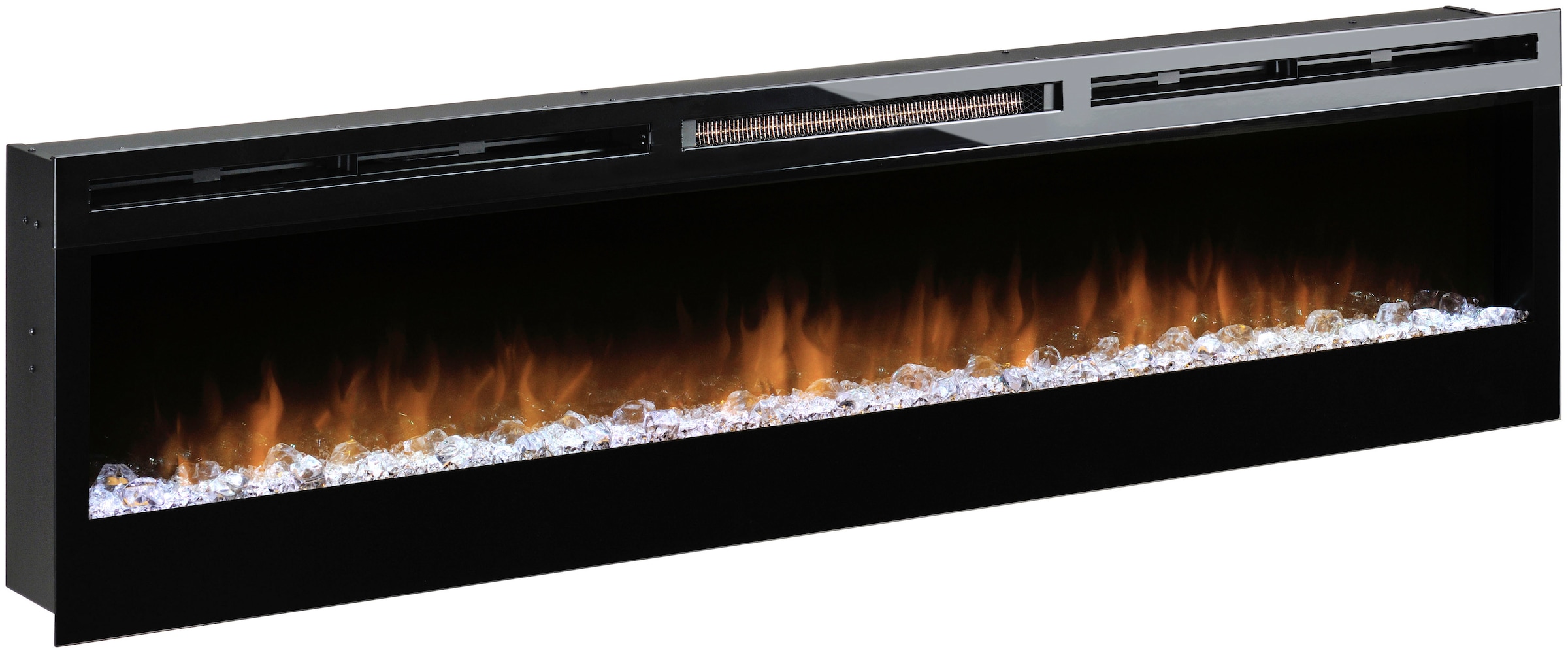 Dimplex Elektrokamin »Prism 74"«, schwarz,mit Heizung, Fernbedienung, Optiflame® Flammeneffekt