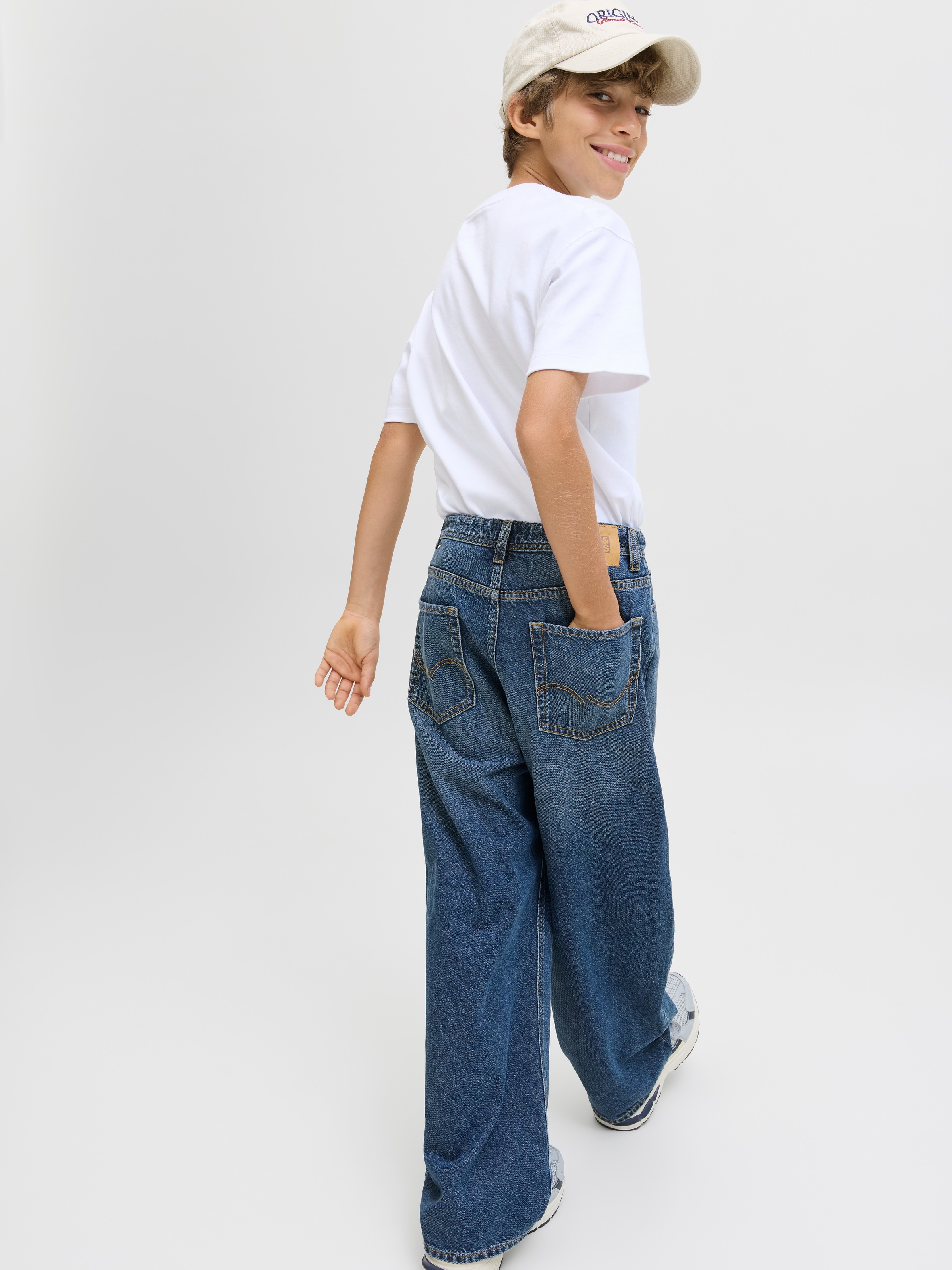 Jack & Jones Junior Mom-Jeans »JJIRON JJORIGINAL SQ 207 SN JNR«