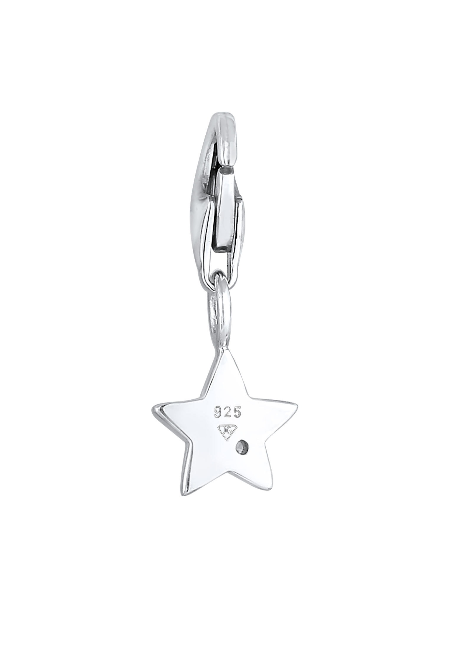 Nenalina Charm-Einhänger »Charm Stern Star Astro Himmlisch 925 Silber«