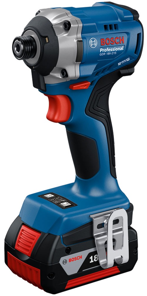 Bosch Professional Akku-Drehschlagschrauber »»GDR 18V-215««, Inkl. 2x Akku GBA 18V 4,0Ah, in L-BOXX 136