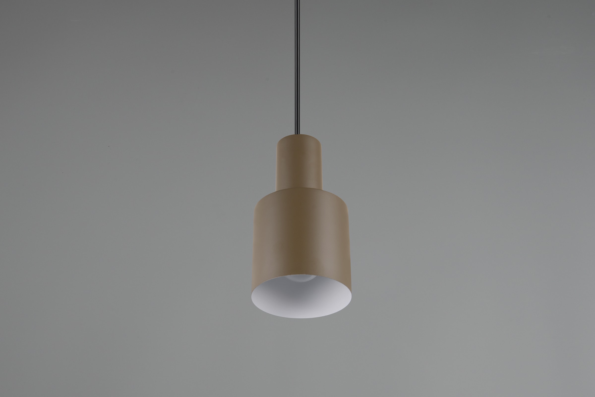 TRIO Leuchten Pendelleuchte »AGUDO, Hängelampe 1-flammig, exkl 1xE27 max 10W, höhenverstellbar« E27 1 Stk. warmweiß - kaltweiß Hängelampe Ø 12cm, bis max 150cm Abhängung, Küche Esszimmer Wohnzimmer