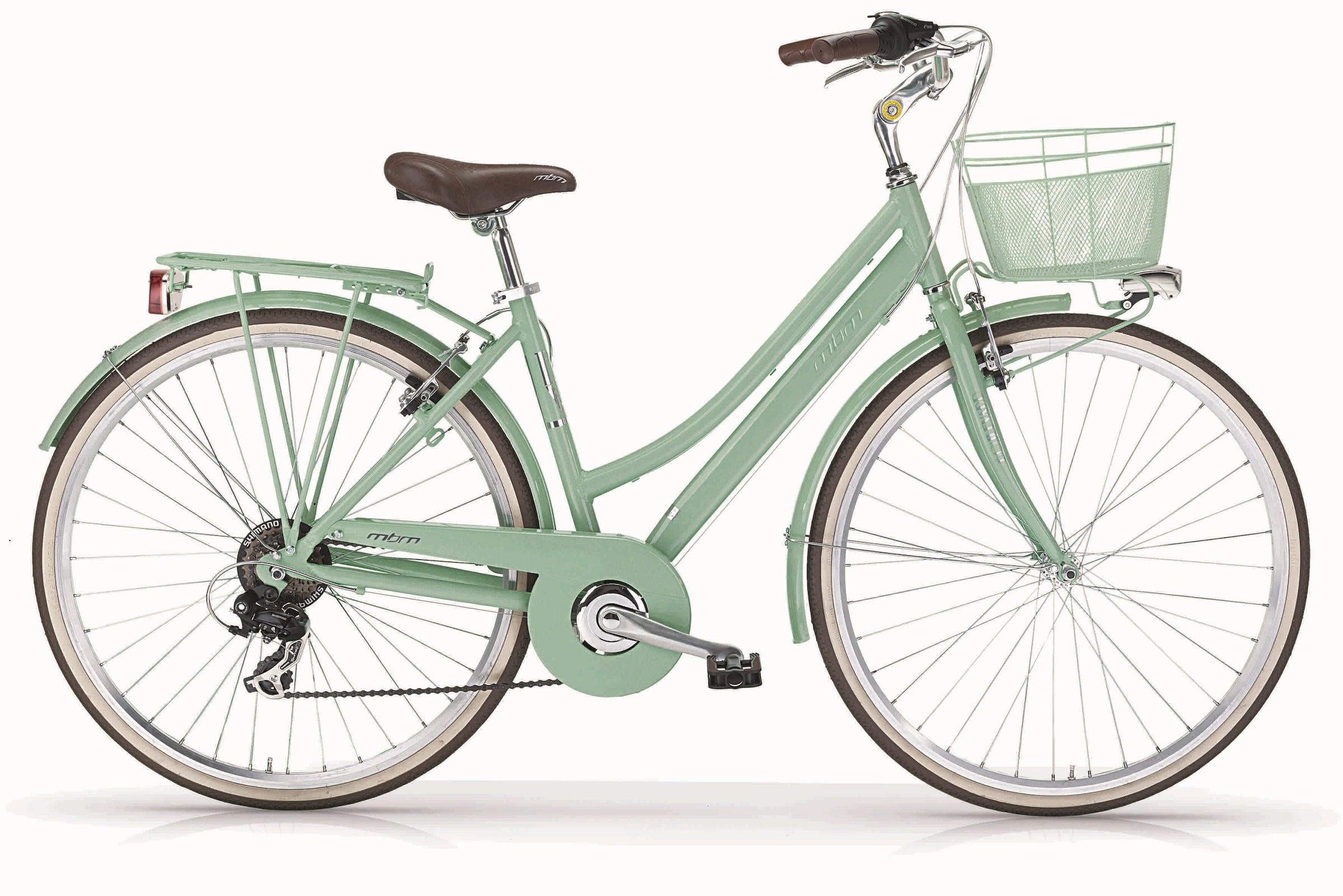 MBM Trekkingrad »Trekkingbike New Boulevard Woman 28" 18-Gang Mint«, Kettenschaltung
