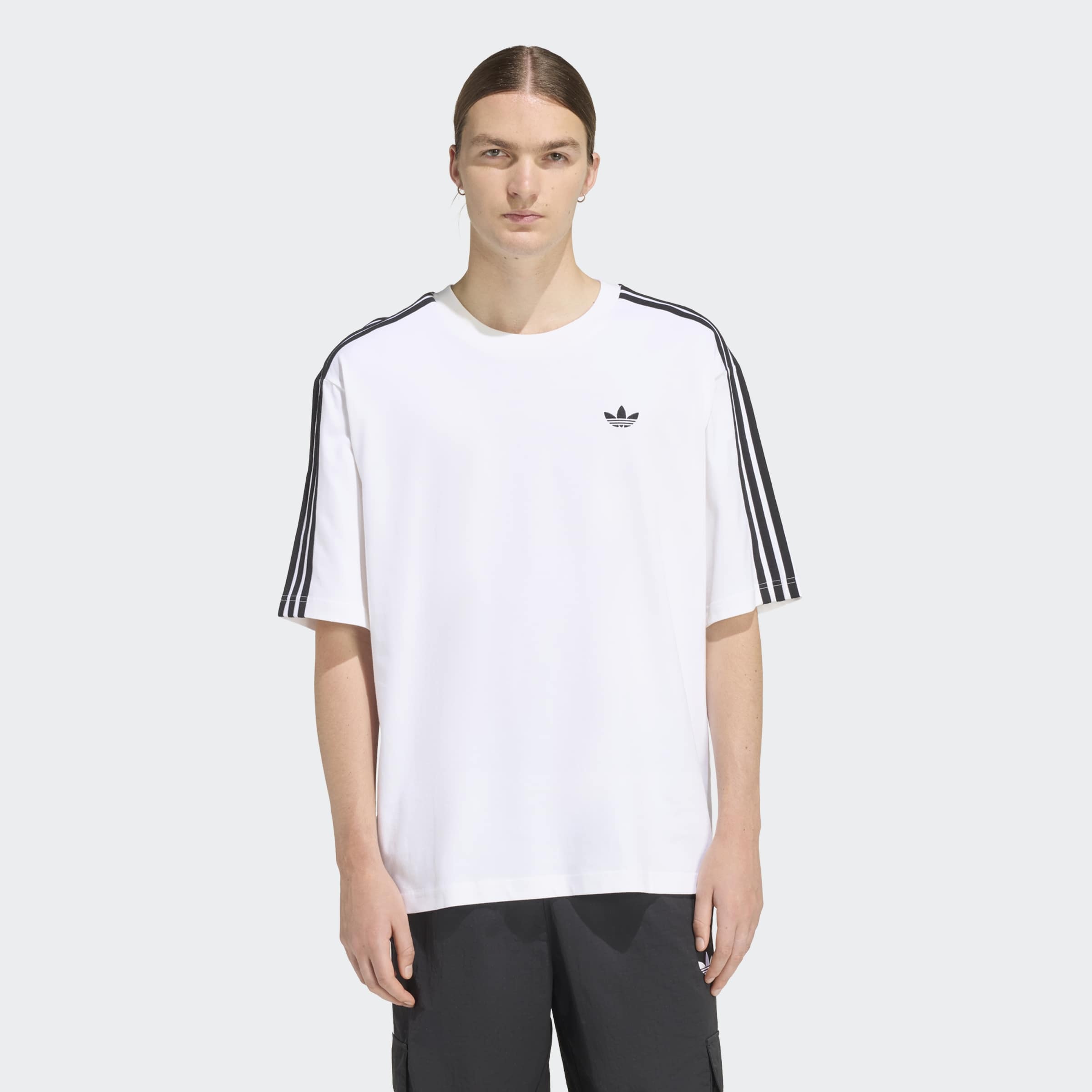 adidas Originals T-Shirt »ADICOLOR 3-STREIFEN OVERSIZE«
