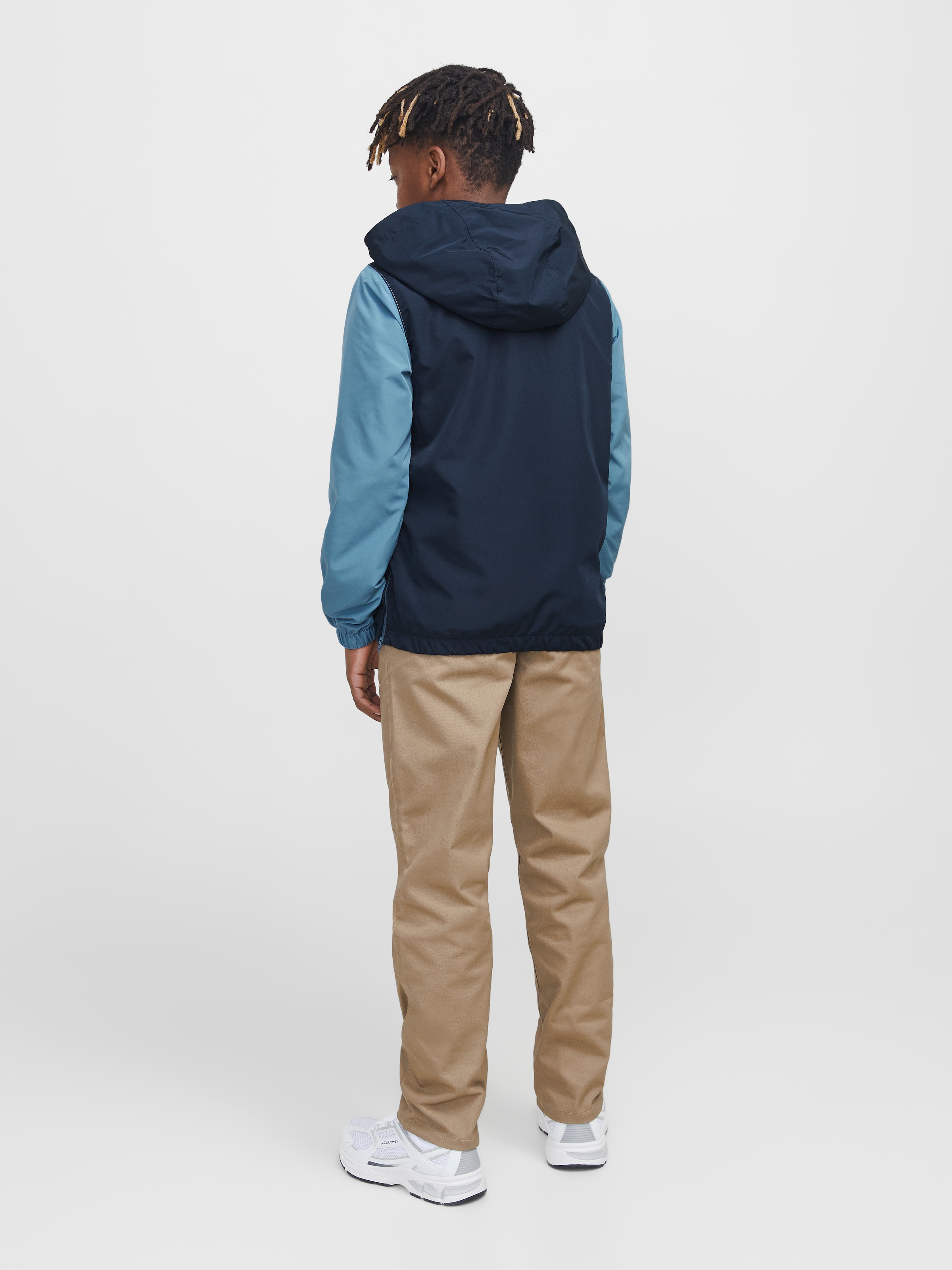 Jack & Jones Junior Windbreaker »JJWINDBREAKER PACKABLE ANORAK JNR«, mit Kapuze