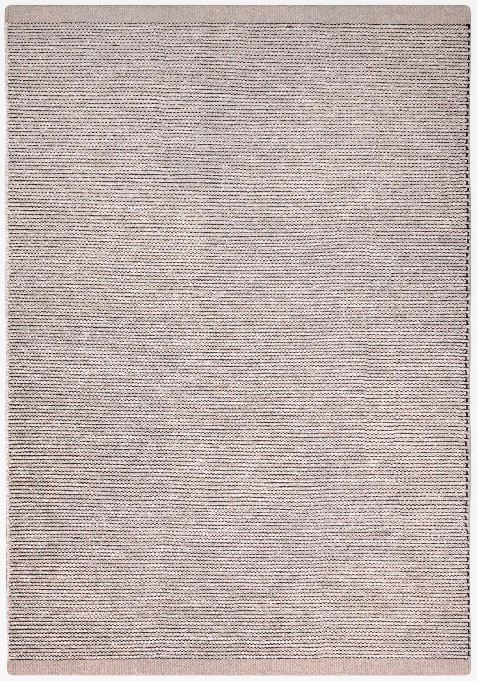 my home Wollteppich »Odenne«, rechteckig, 10 mm Höhe, handgewebter Wendeteppich, melierte Optik, reine Wolle, Wohnzimmer