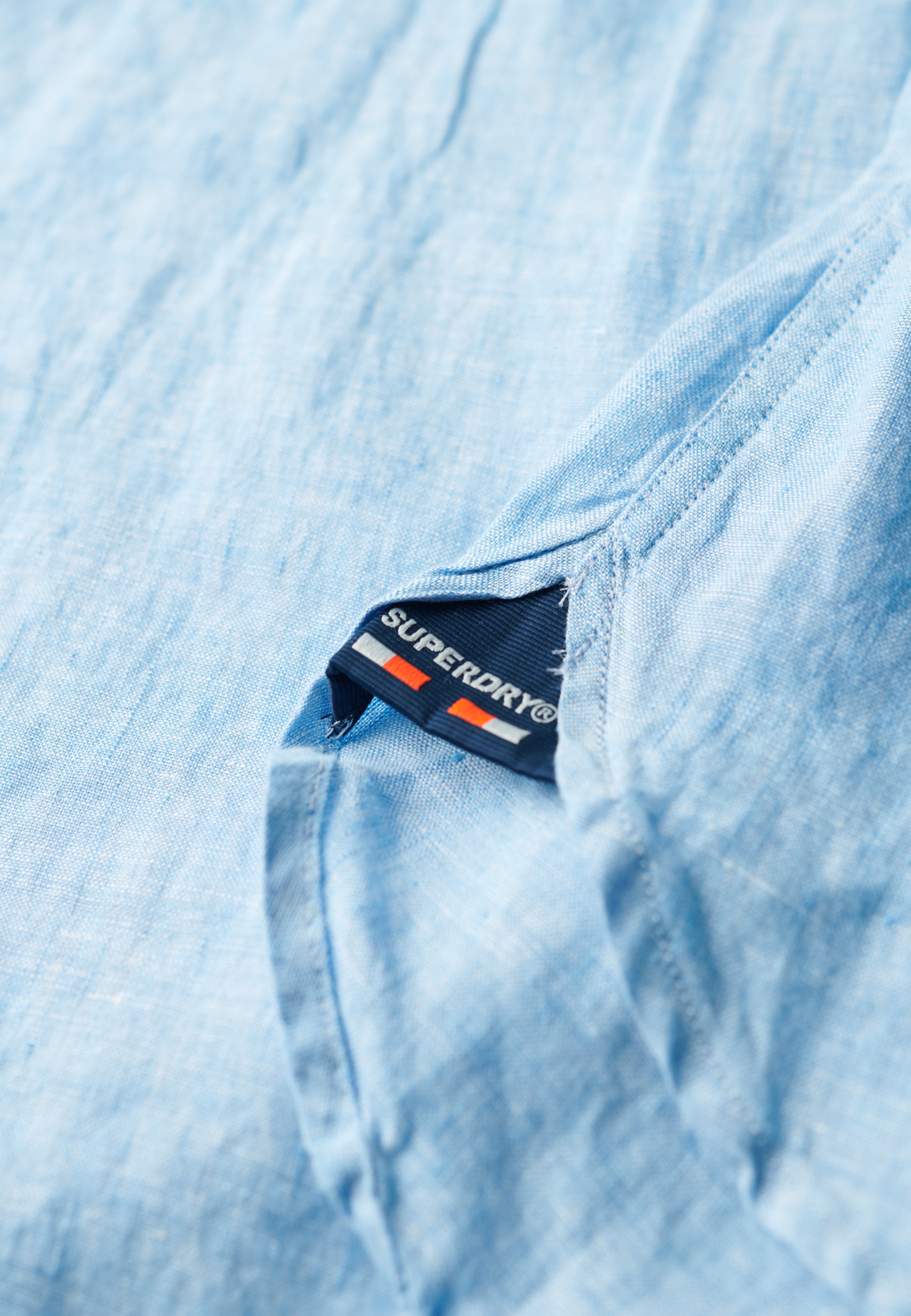 Superdry Langarmhemd »VACATION L/S LINEN SHIRT«