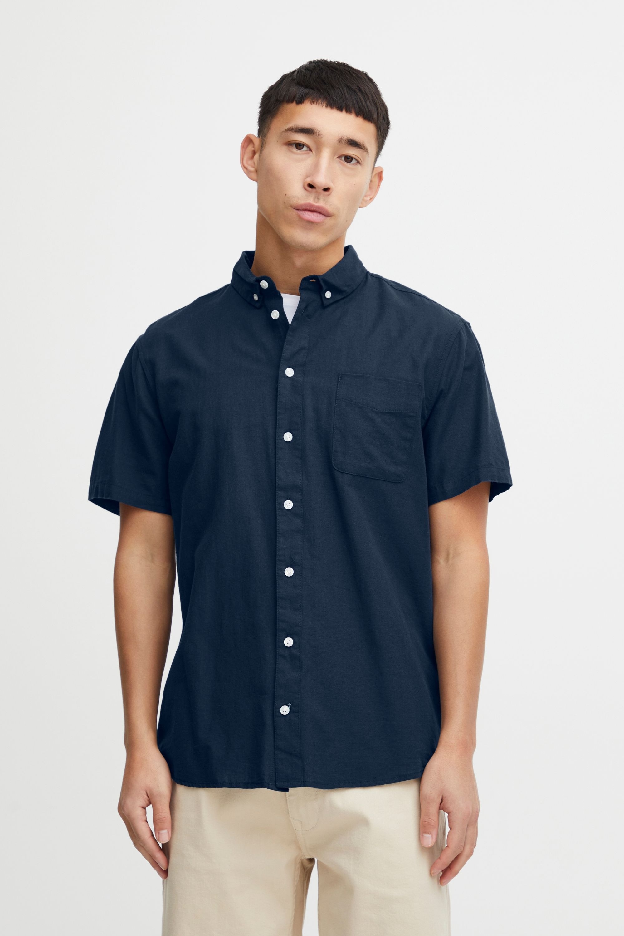 Blend Kurzarmshirt »Kurzarmhemd BHShirt«