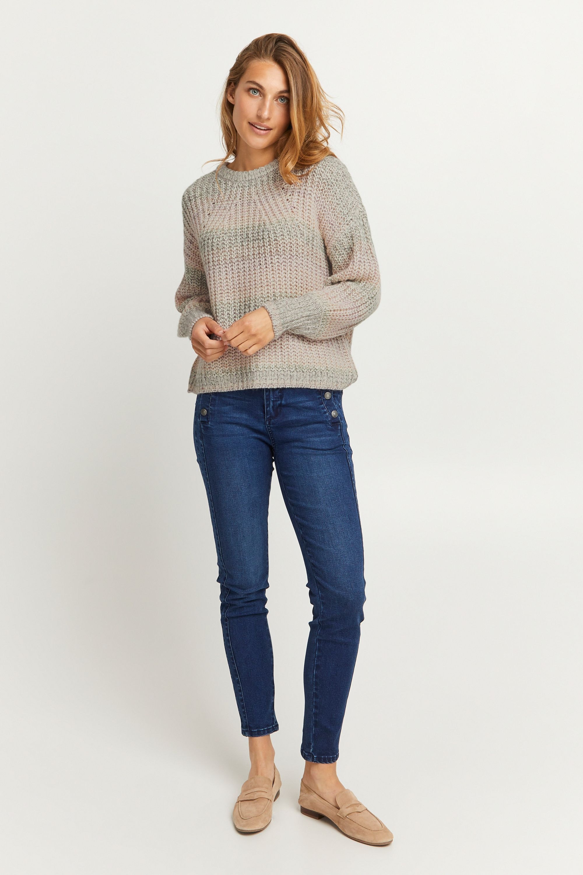 fransa Strickfleece-Pullover »Strickpullover FRLisa«