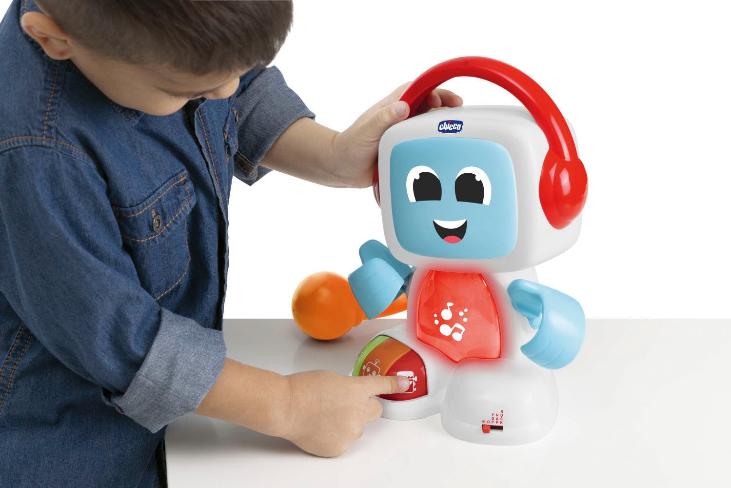 Chicco Lernspielzeug »Robit - sing mit mir«, mit Licht- & Soundeffekt