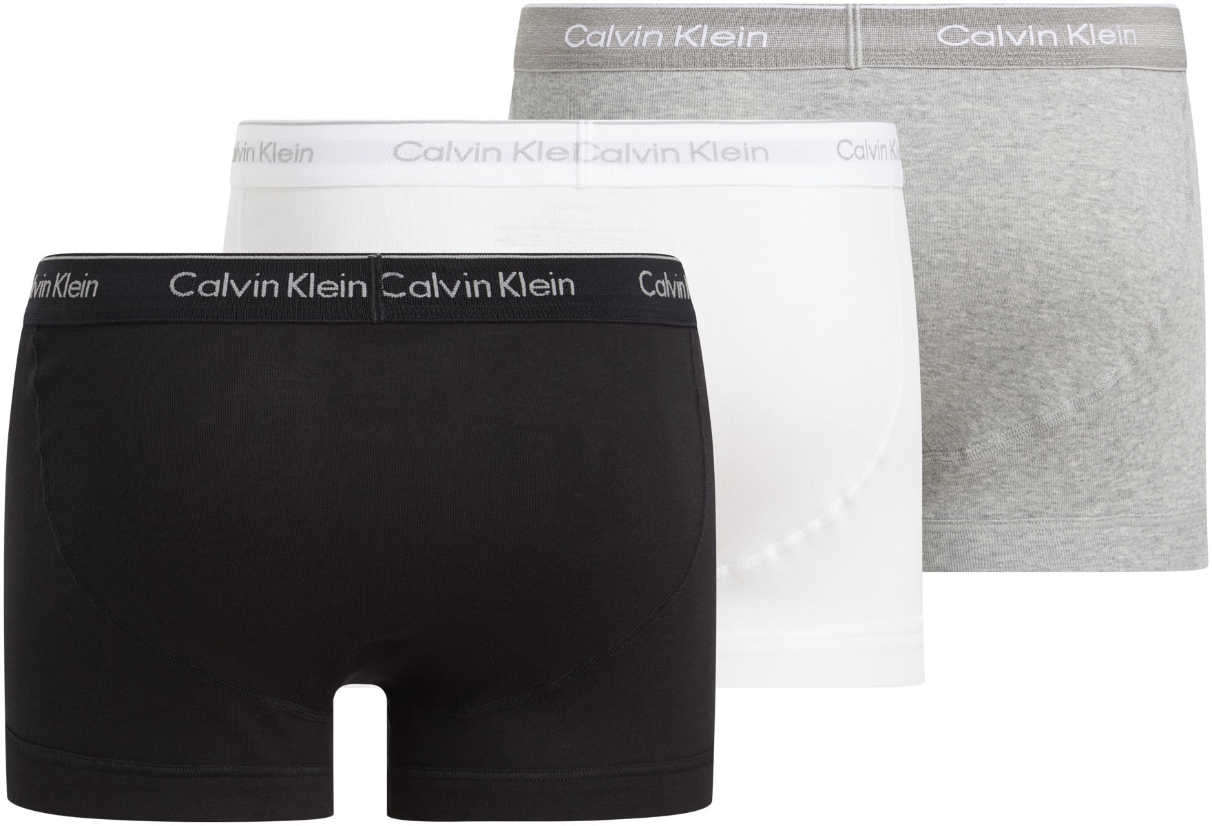 Calvin Klein Underwear Trunk »TRUNK 3PK«, (Packung, 3er-Pack), mit Logo-Elastikbund (3 Stück)