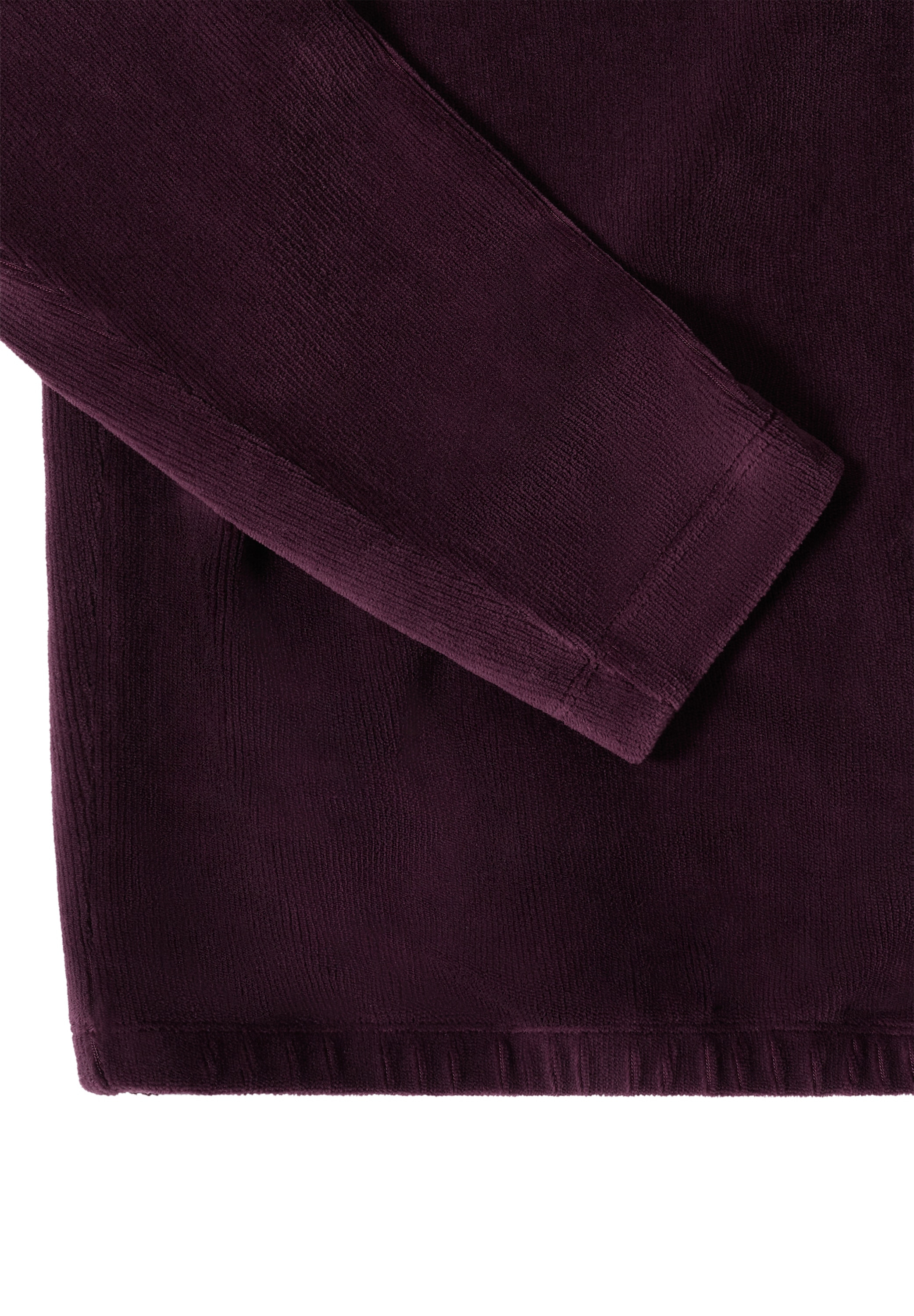 Cecil Rundhalspullover Cord Shirt mit großem Kragen